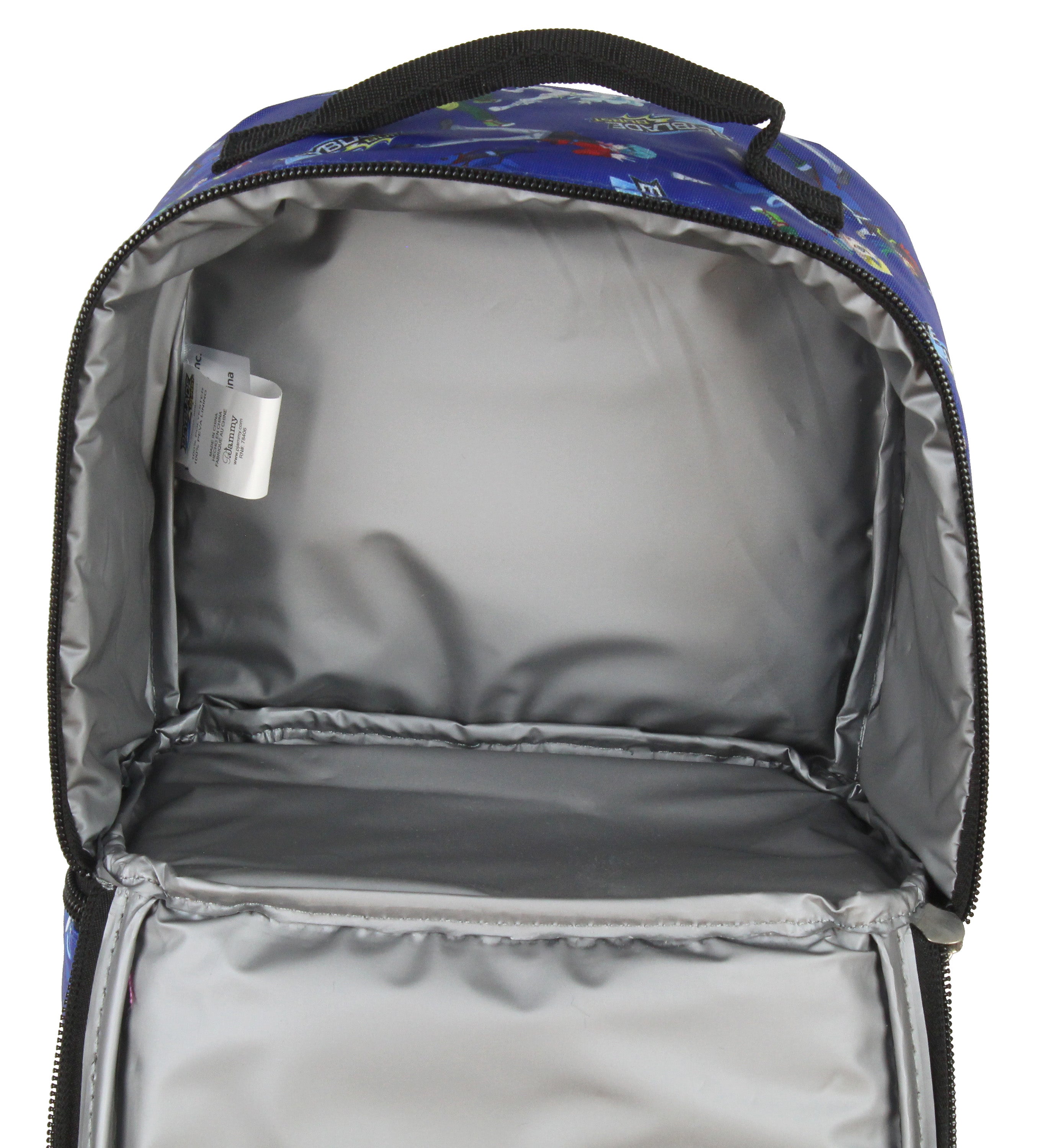 Beyblade Burst Spinner Top Anime Characters Insulated Dual Compartment Lunch Bag