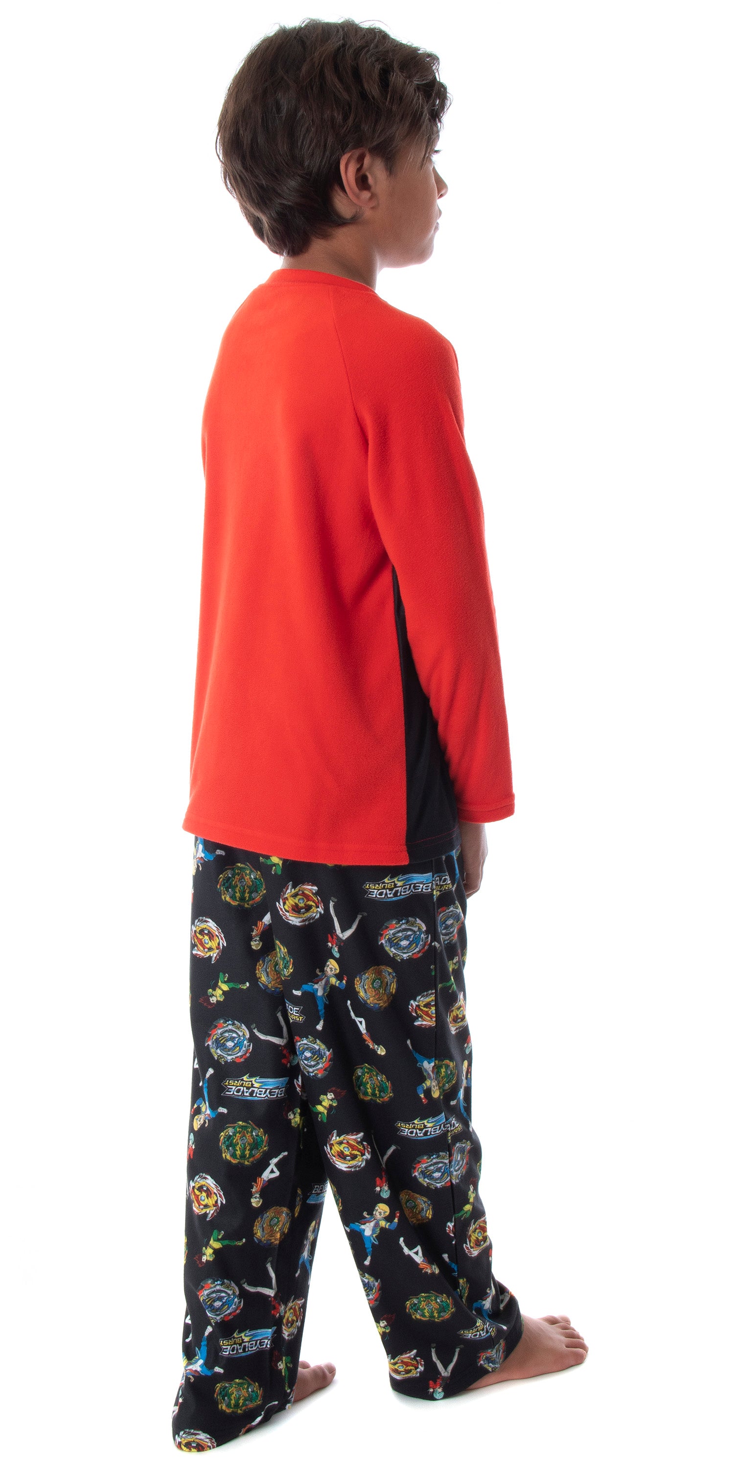 Beyblade Burst Boys' Spinner Tops Fafnir Let It Rip! 2 Piece Pajama Set