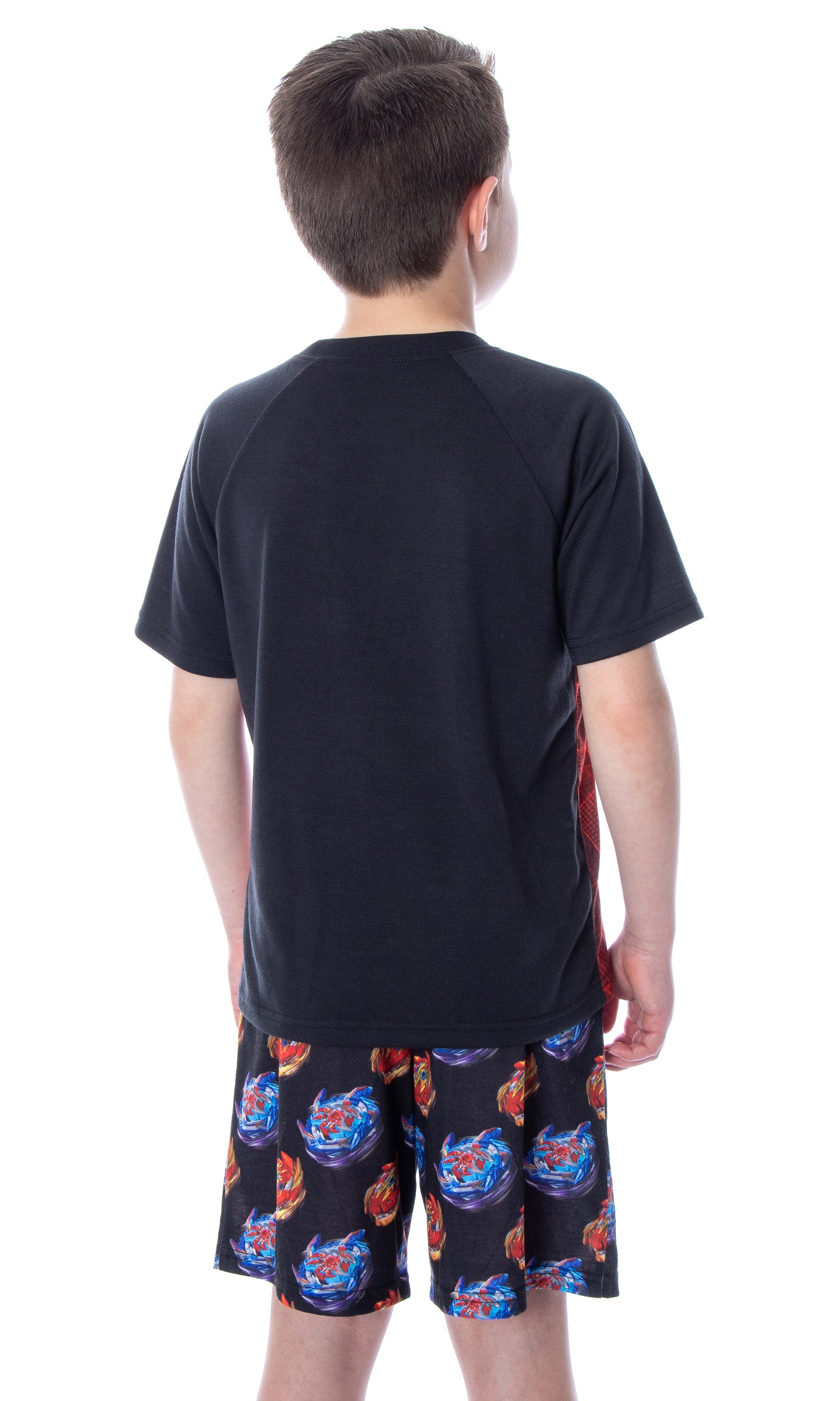 Beyblade Burst Surge Boys' Hikaru and Hyuga Shirt and Shorts Pajama Set