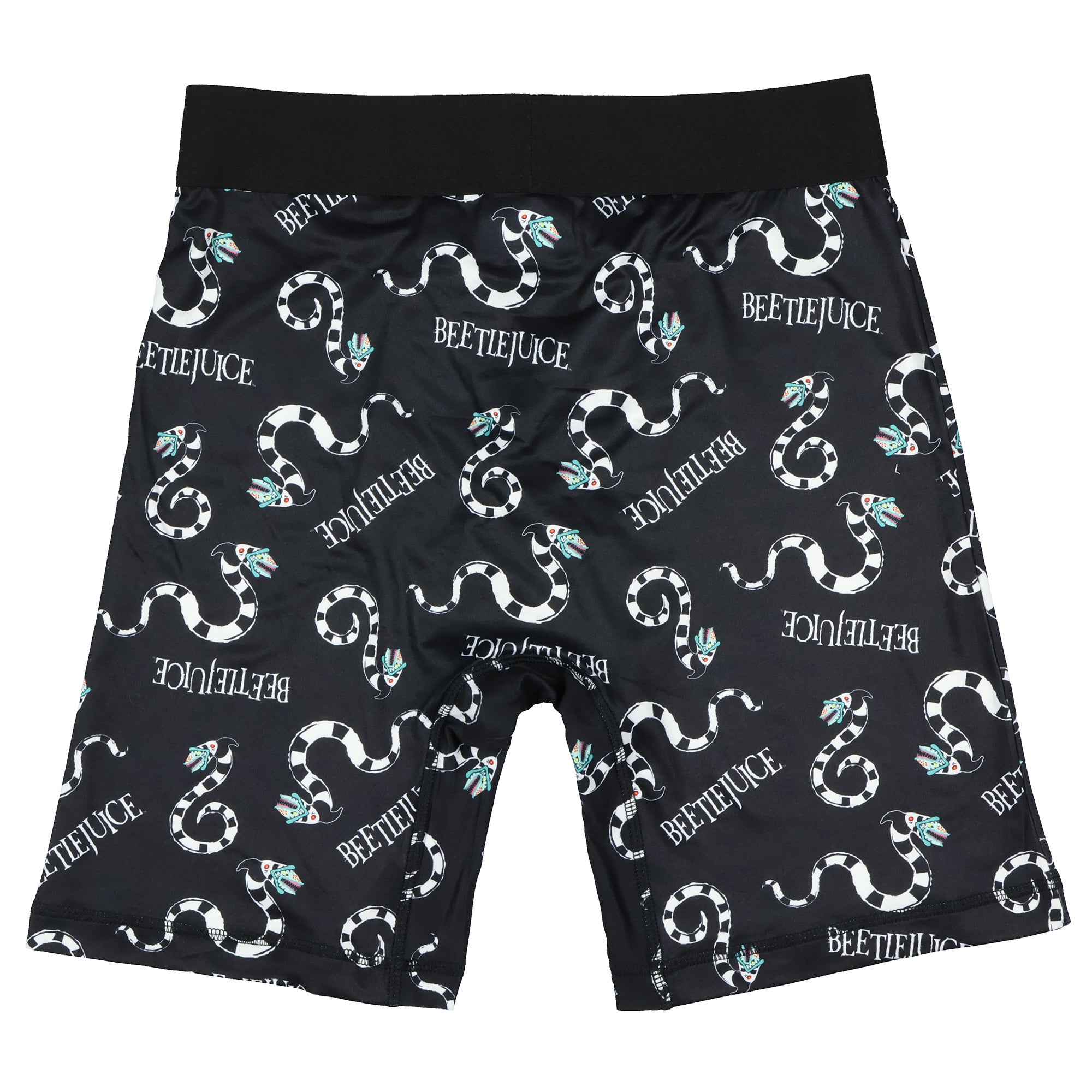Beetlejuice Men's Sandworm All Over Print Boxer Briefs Long Leg Underwear