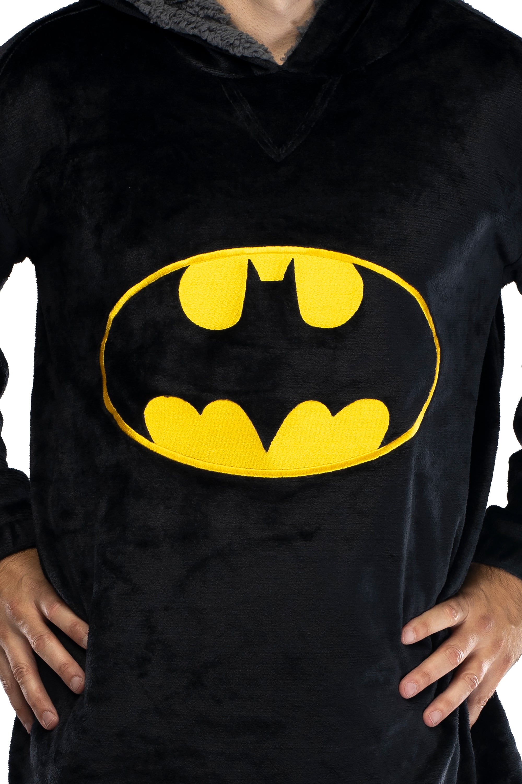 DC Comics Kid's Superhero Oversized Hoodie Sweatshirt