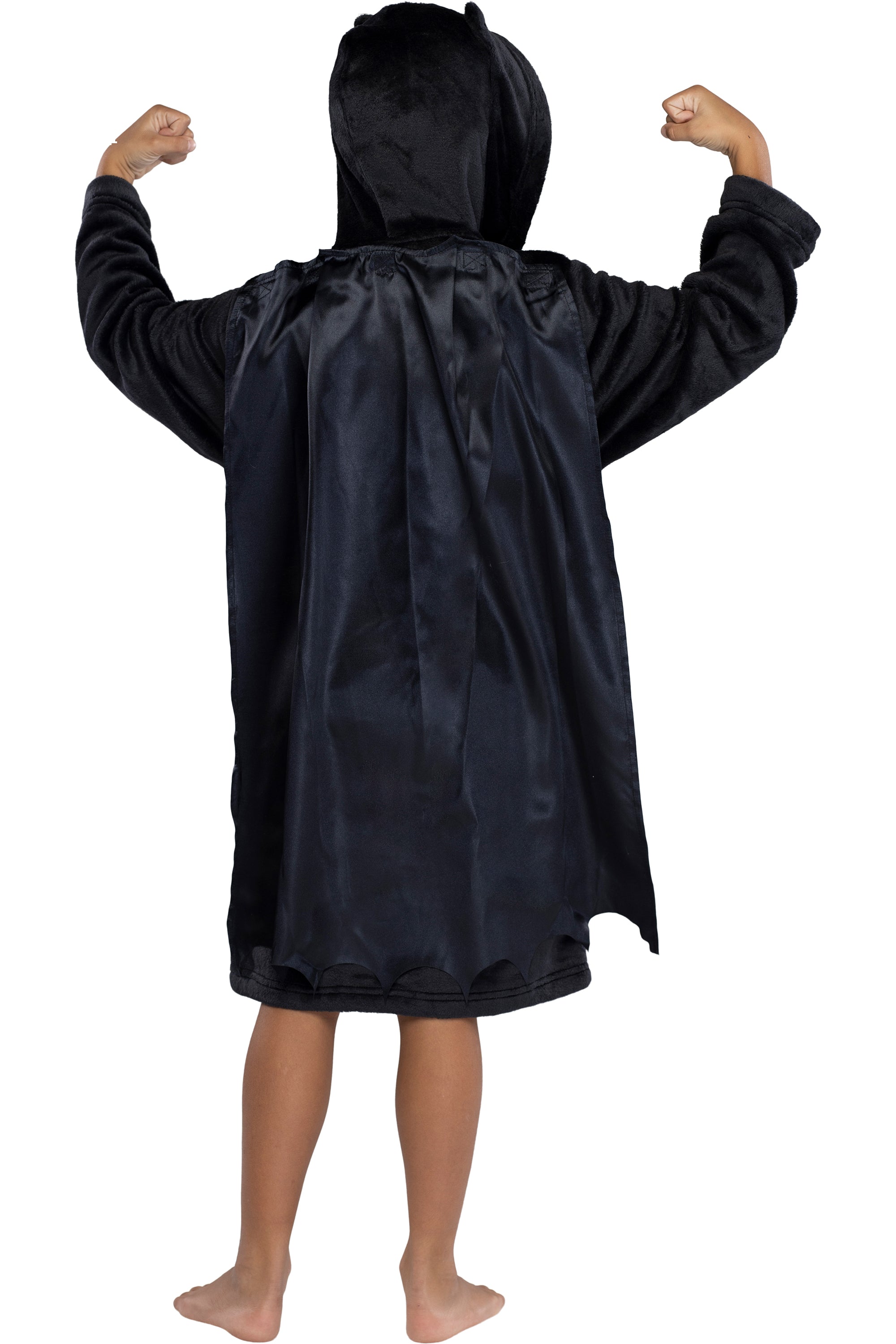 DC Comics Kids Superhero Plush Fleece Hooded Costume Robe