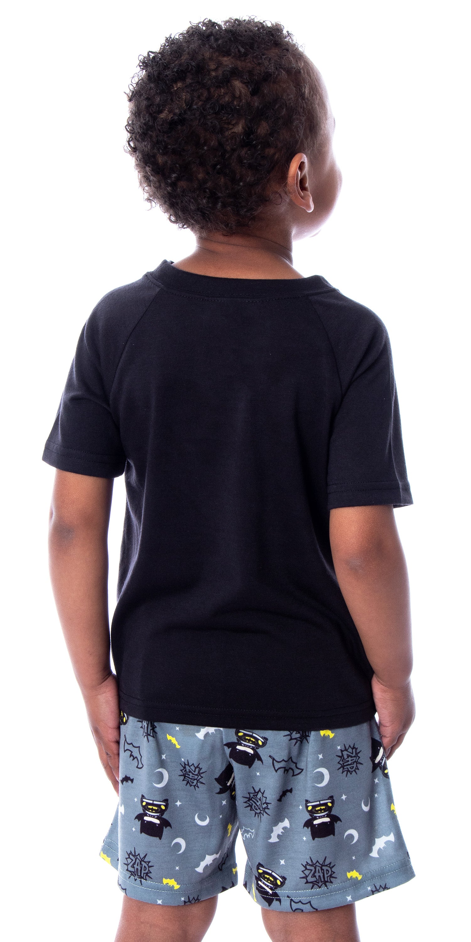 DC Comics Toddler Boys' Batman Pajamas Night Riding 2 Piece Pajama Set