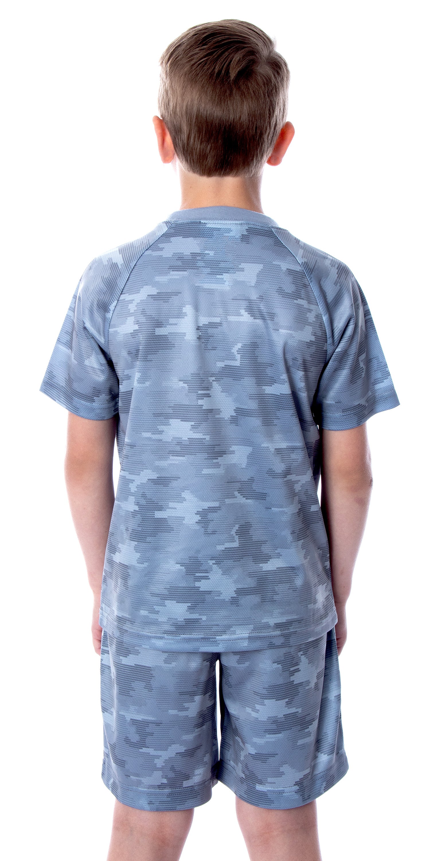 DC Comics Boys' Justice League Digital Camo Batman 2 PC Pajama Set