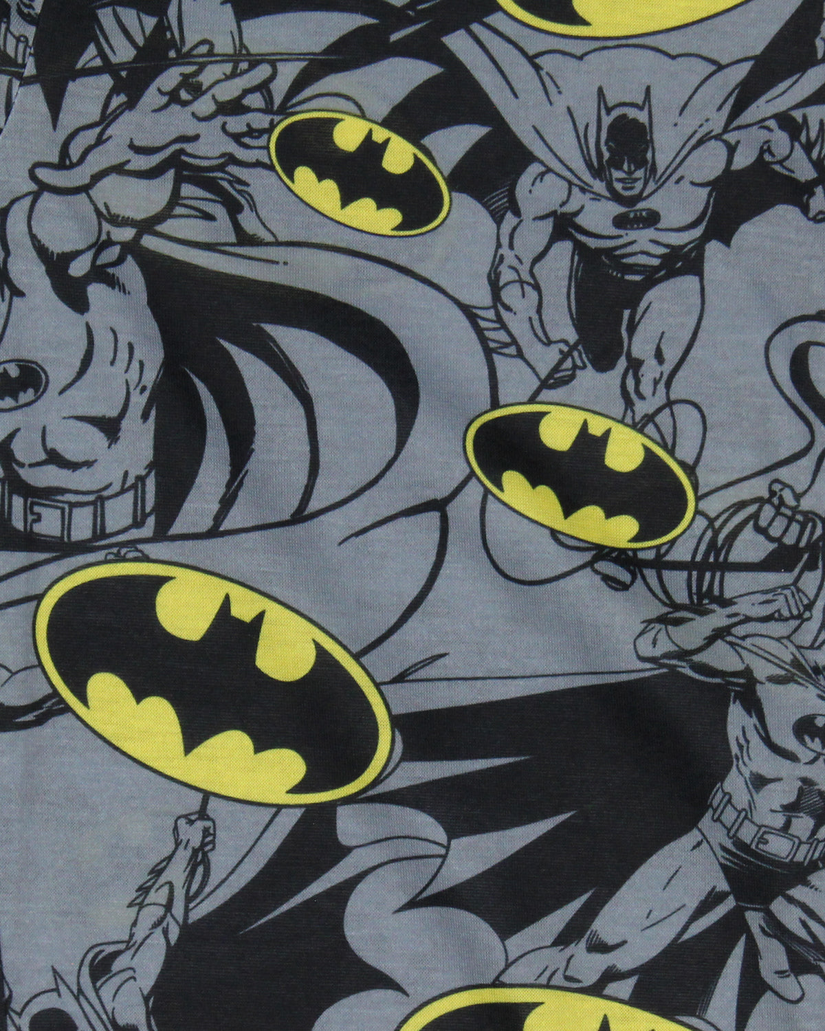 DC Comics Batman Boys' Logo Character Design Allover Print Pajama Pants