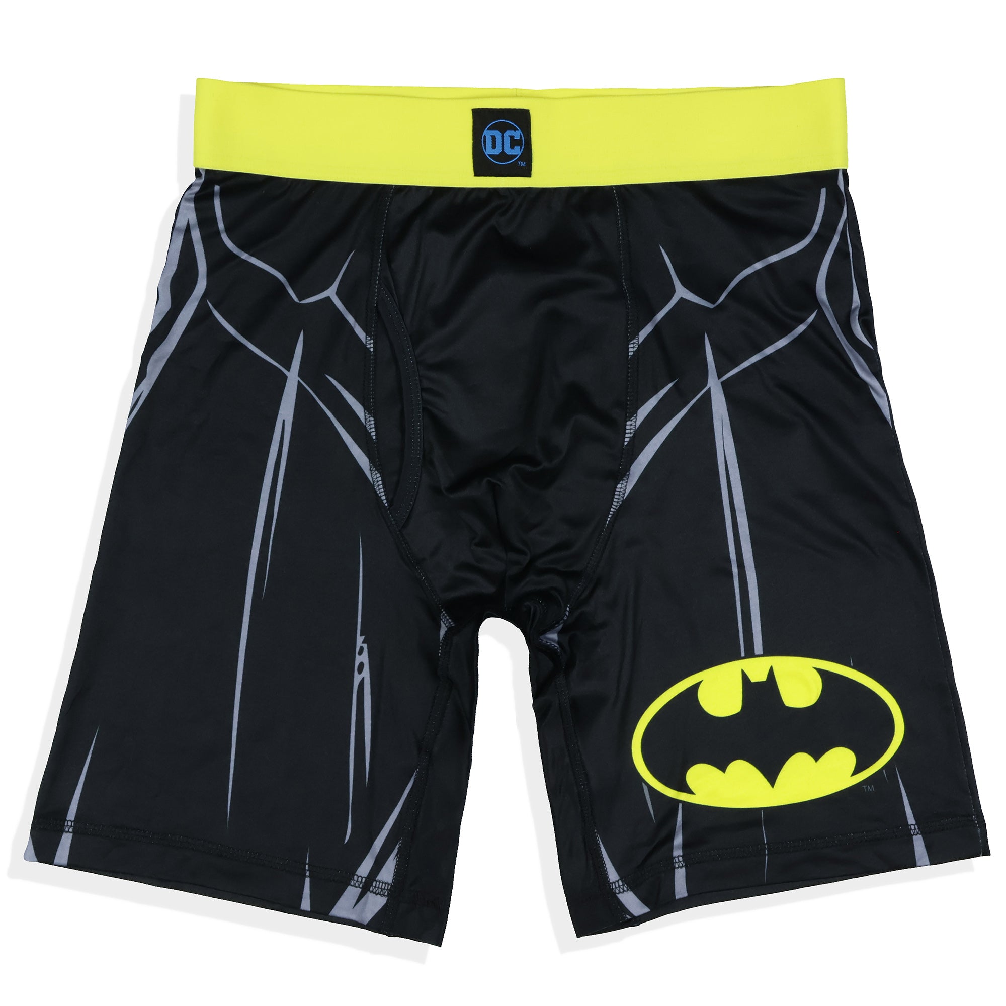 DC Comics Batman Boxer Briefs Men's Super Hero Bat Signal Snug Fit Underwear