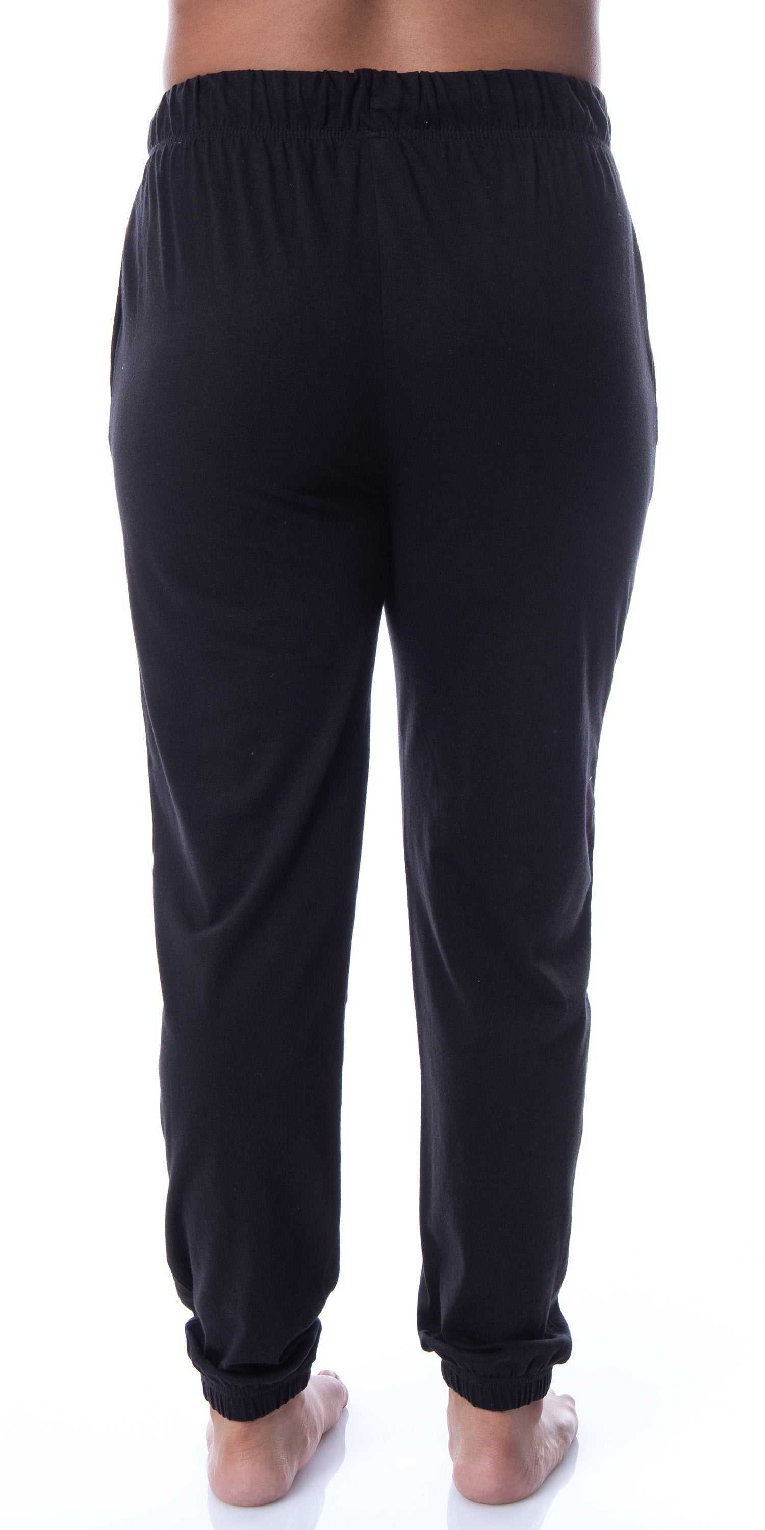 DC Comics Womens' Batman Classic Bat Logo Sleep Jogger Pajama Pants