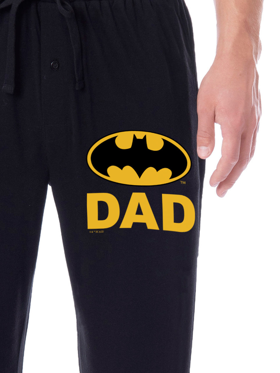 DC Comics Mens' Batman Character Father's Day Bat Dad Classic Sleep Pajama Pants