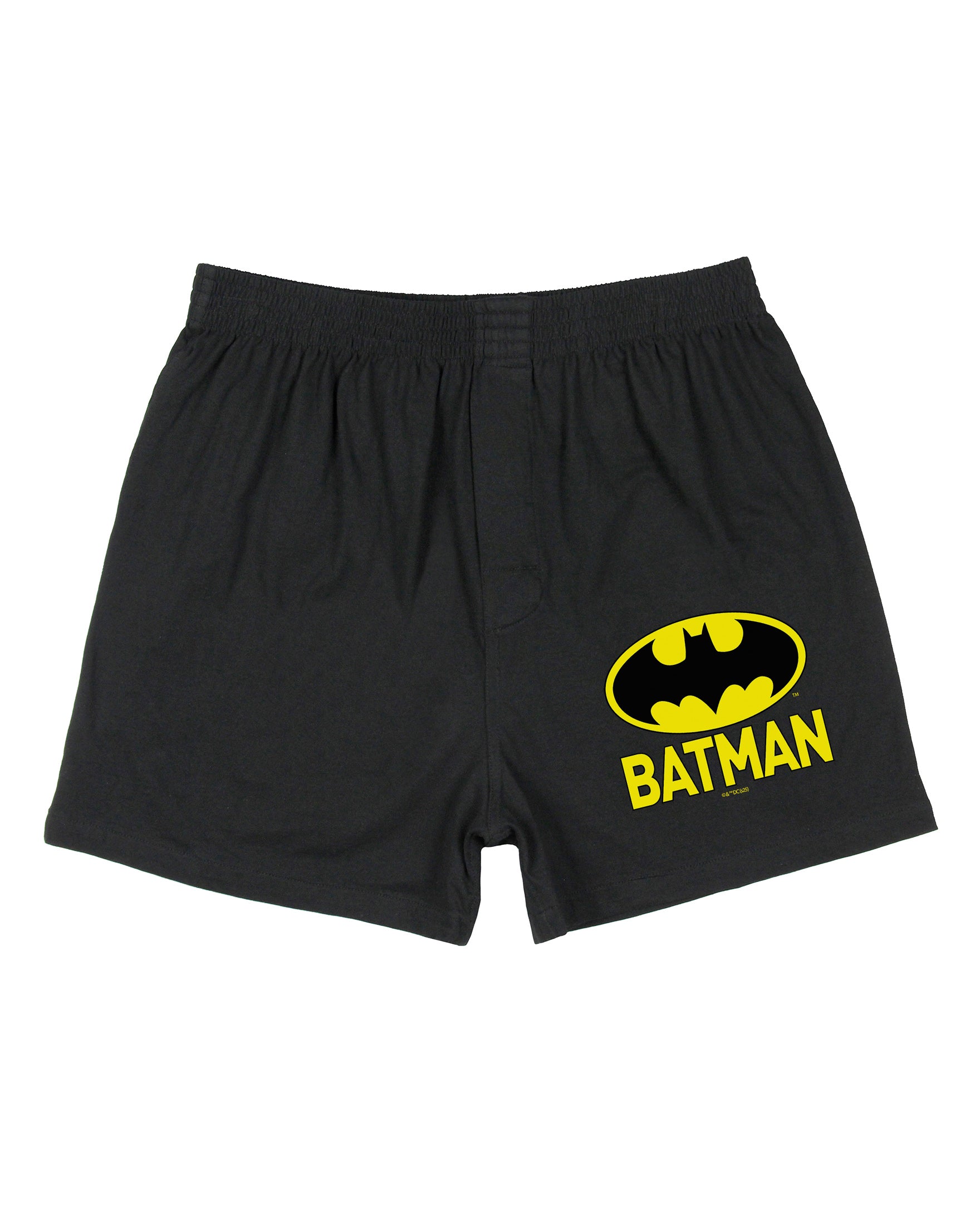 DC Comics Men's Batman Classic Logo Tag-Free Boxer Shorts Underwear Lounge Sleepwear