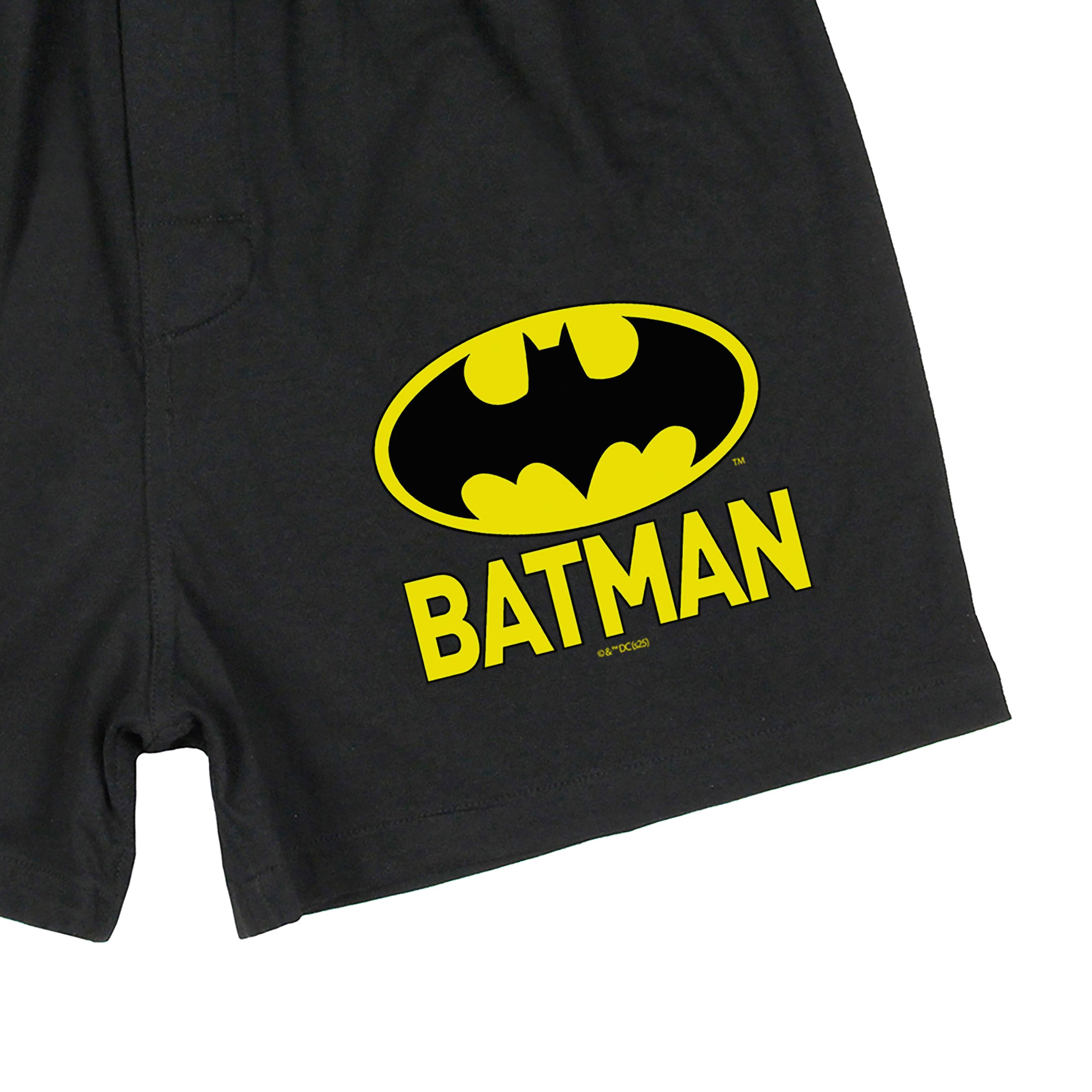DC Comics Men's Batman Classic Logo Tag-Free Boxer Shorts Underwear Lounge Sleepwear