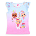 Cry Babies Magic Tears Toddler Girls' Sleep Pajama Sleep Set Shirt And Shorts