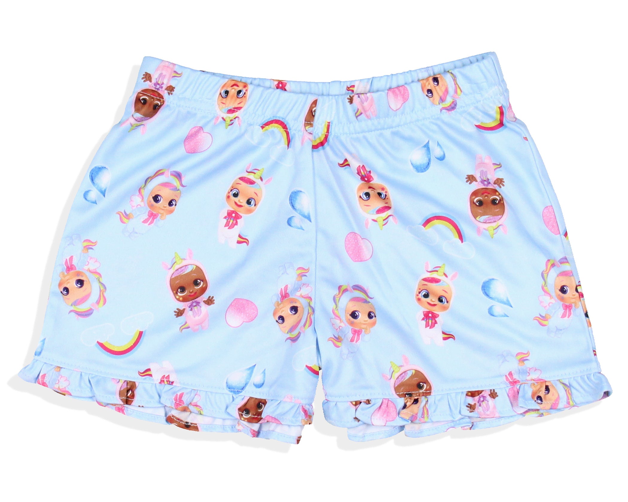 Cry Babies Magic Tears Fantasy Toddler Girls Pajama with Shorts 2 Piece Set