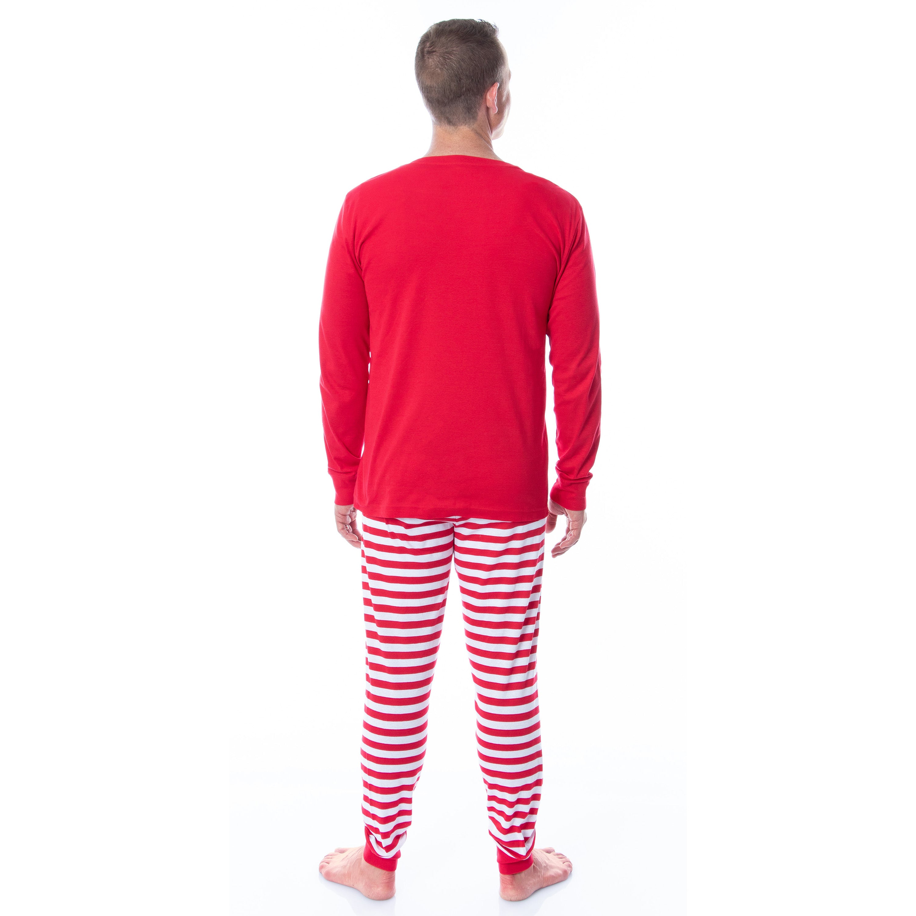 Chuck E Cheese Christmas Merry Cheesemas 2 Piece Long Sleeve Family Pajama Set