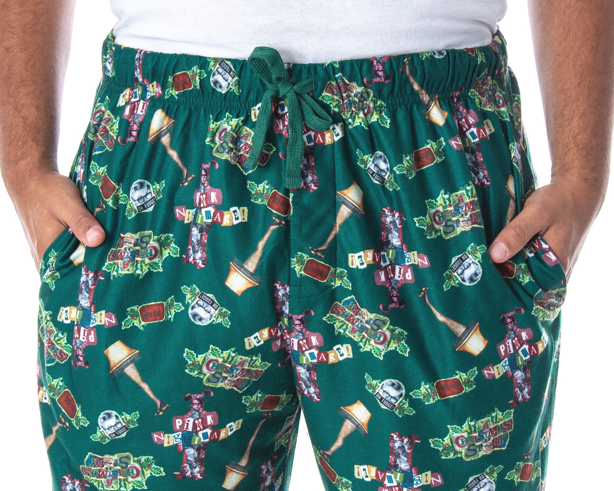 A Christmas Story Men's Movie inspired Allover Print Sleep Pajama Pants