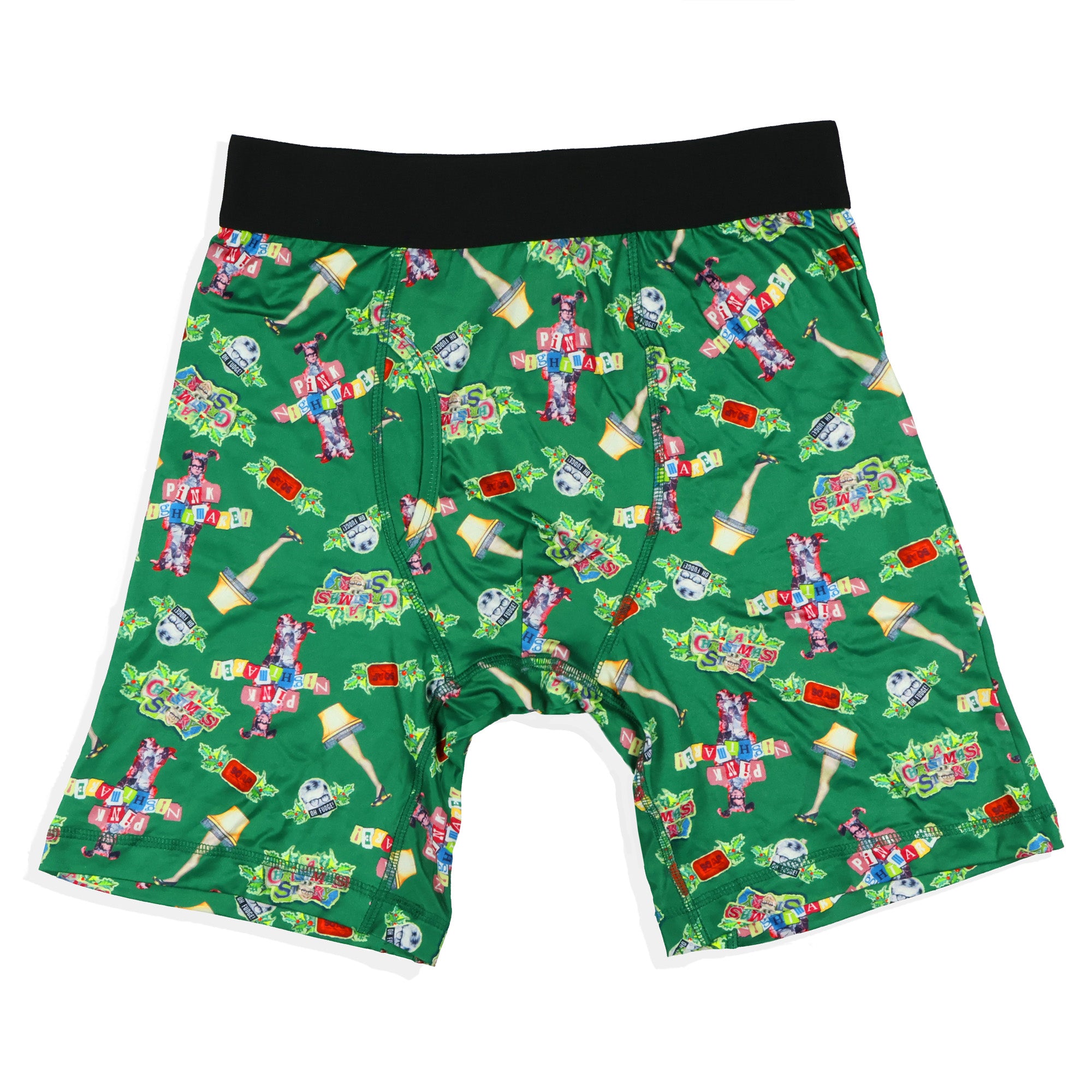 A Christmas Story Boxer Briefs Men's Allover Design Snug Fit Underwear
