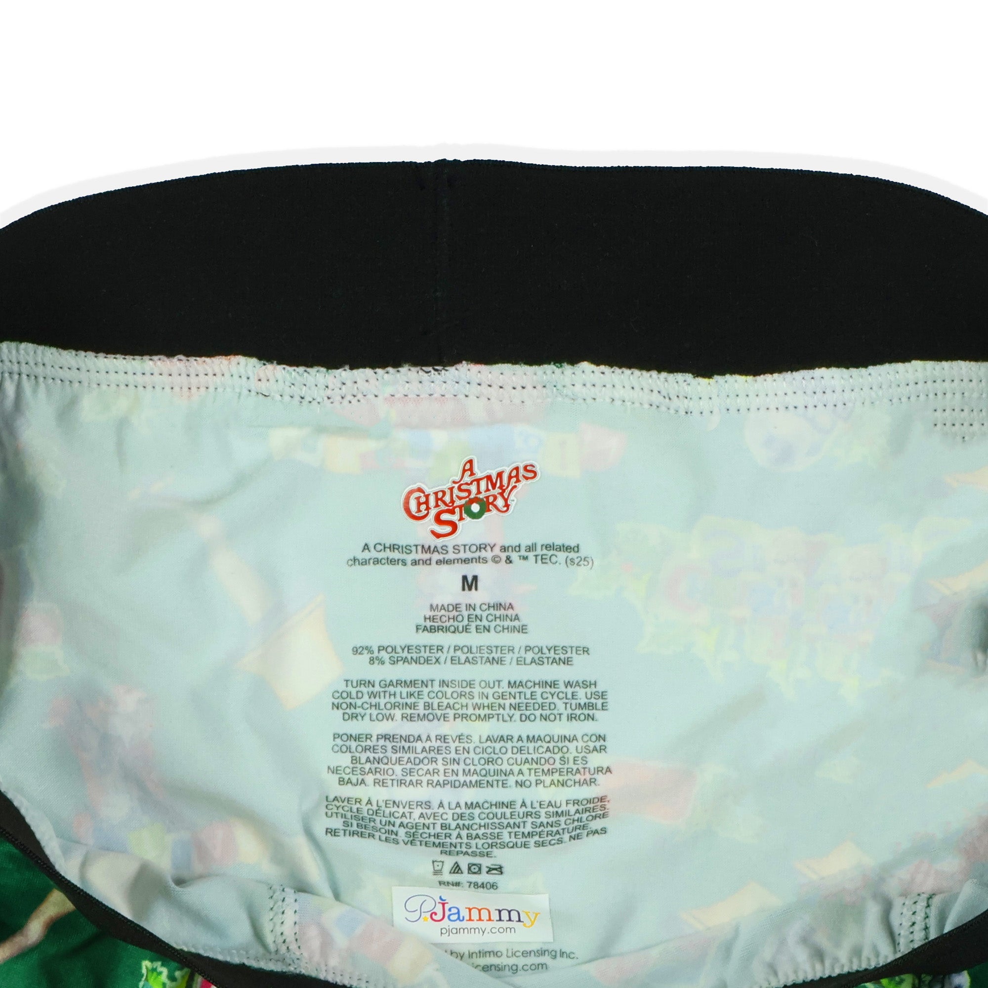 A Christmas Story Boxer Briefs Men's Allover Design Snug Fit Underwear