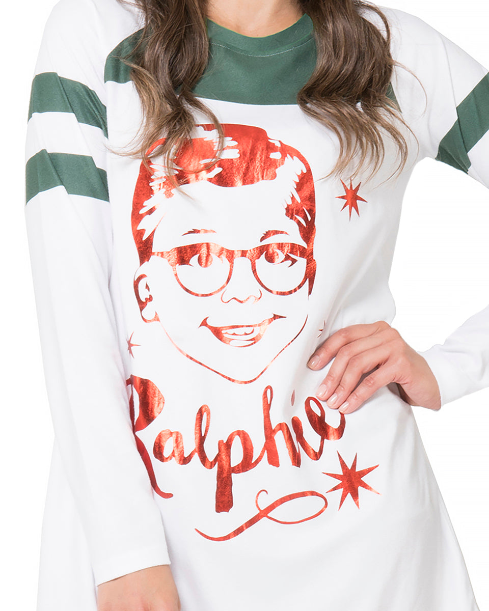 Christmas Story Womens Ralphie Nightgown