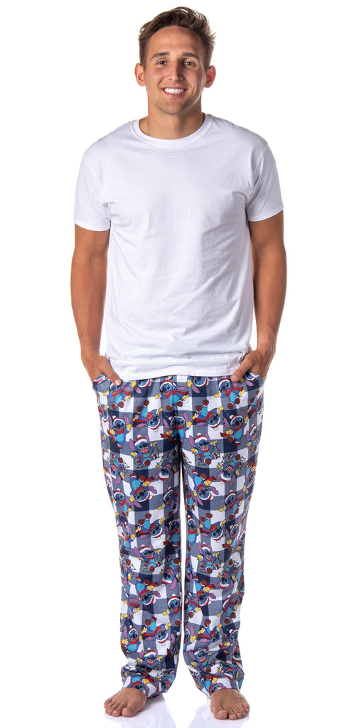 Stitch discount mens pajamas