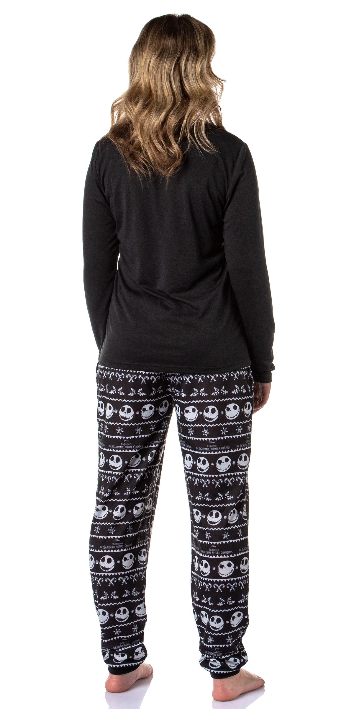 The Nightmare Before Christmas Women's Jack Skellington Jogger Pajama Set