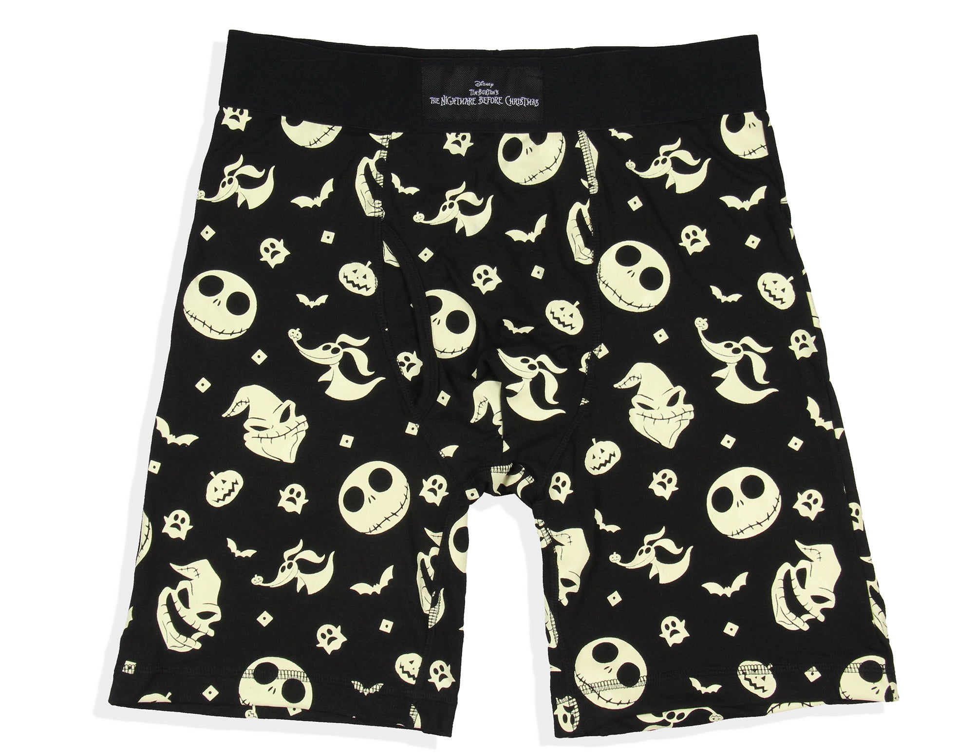 Disney Mens' The Nightmare Before Christmas Tag-Free Underwear Boxer Briefs