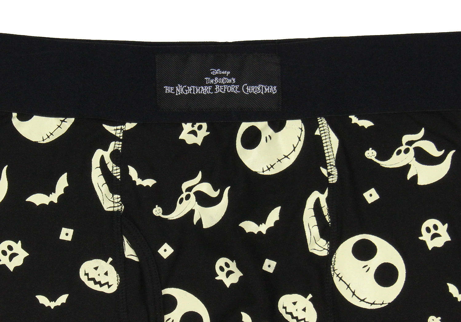 Disney Mens' The Nightmare Before Christmas Tag-Free Underwear Boxer Briefs