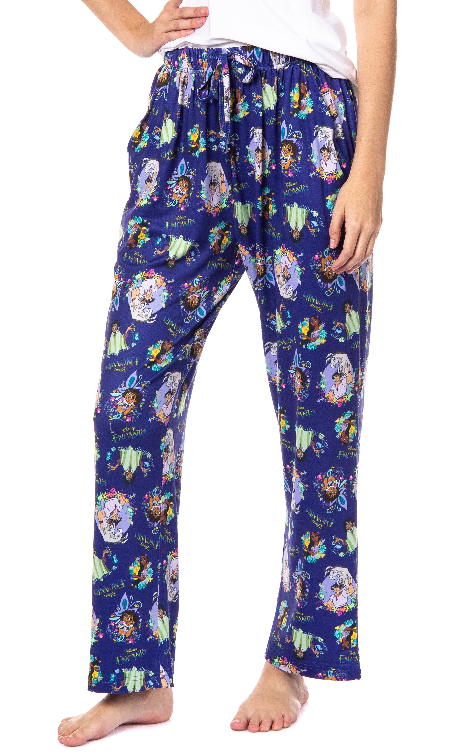 Disney Womens' Encanto Movie The Family Madrigal Characters Pajama Pants