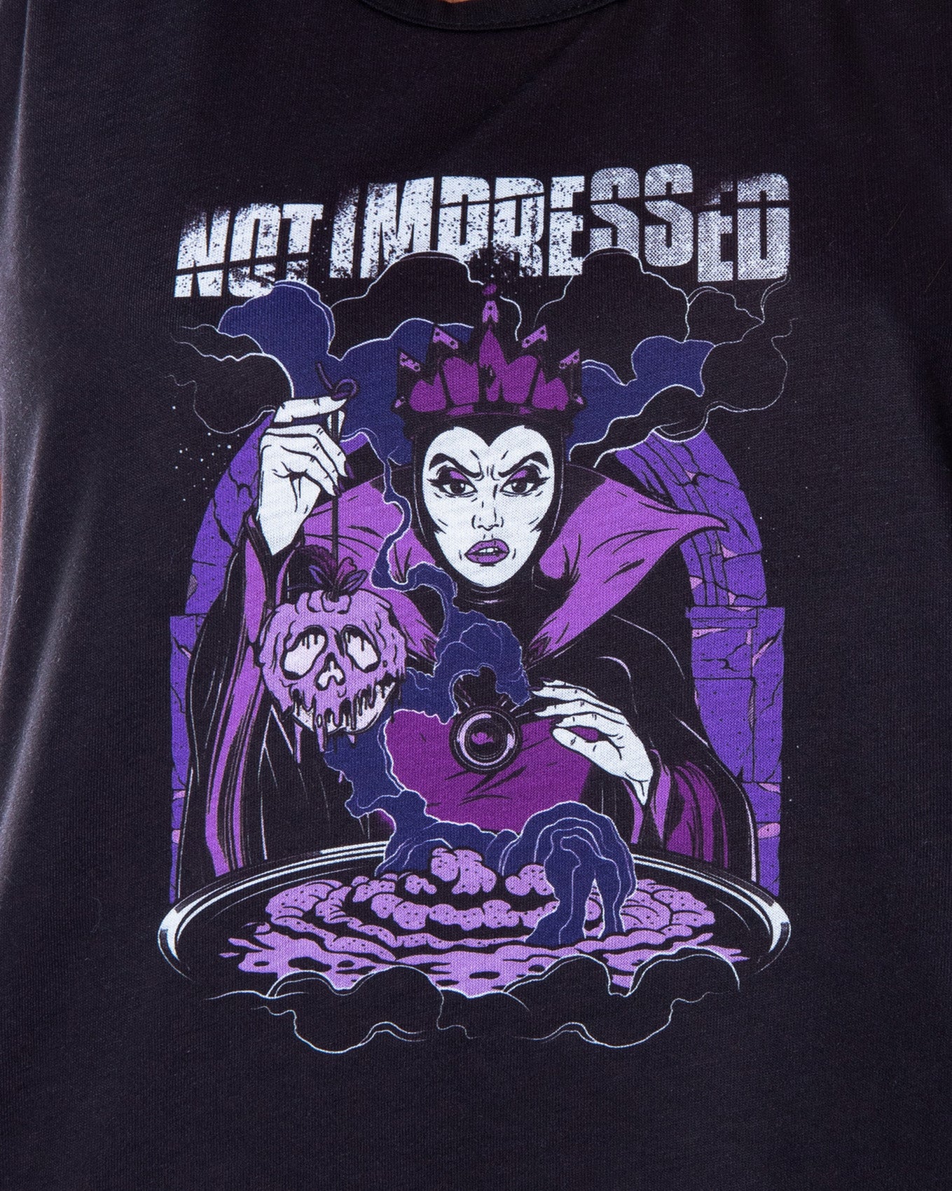 Disney Villains Women's Evil Queen Not Impressed Tank Short Pajama Set