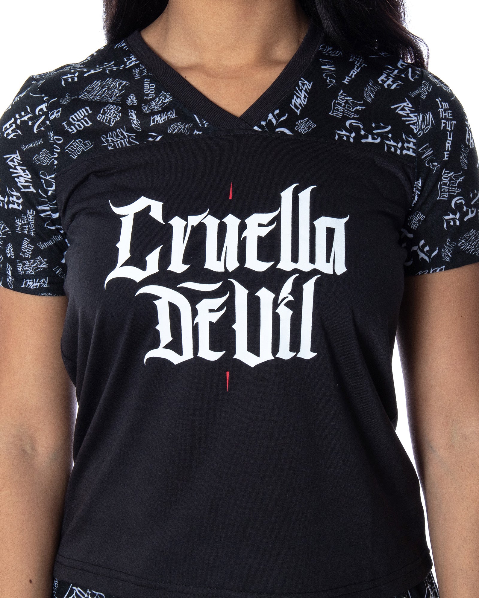 Disney Villains Women's Cruella De Vil 2 Piece Jogger Pajama Set