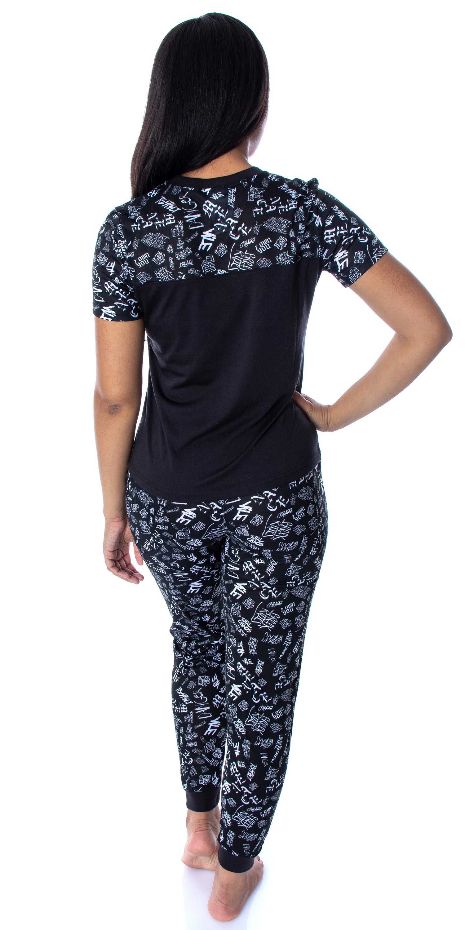 Disney Villains Women's Cruella De Vil 2 Piece Jogger Pajama Set
