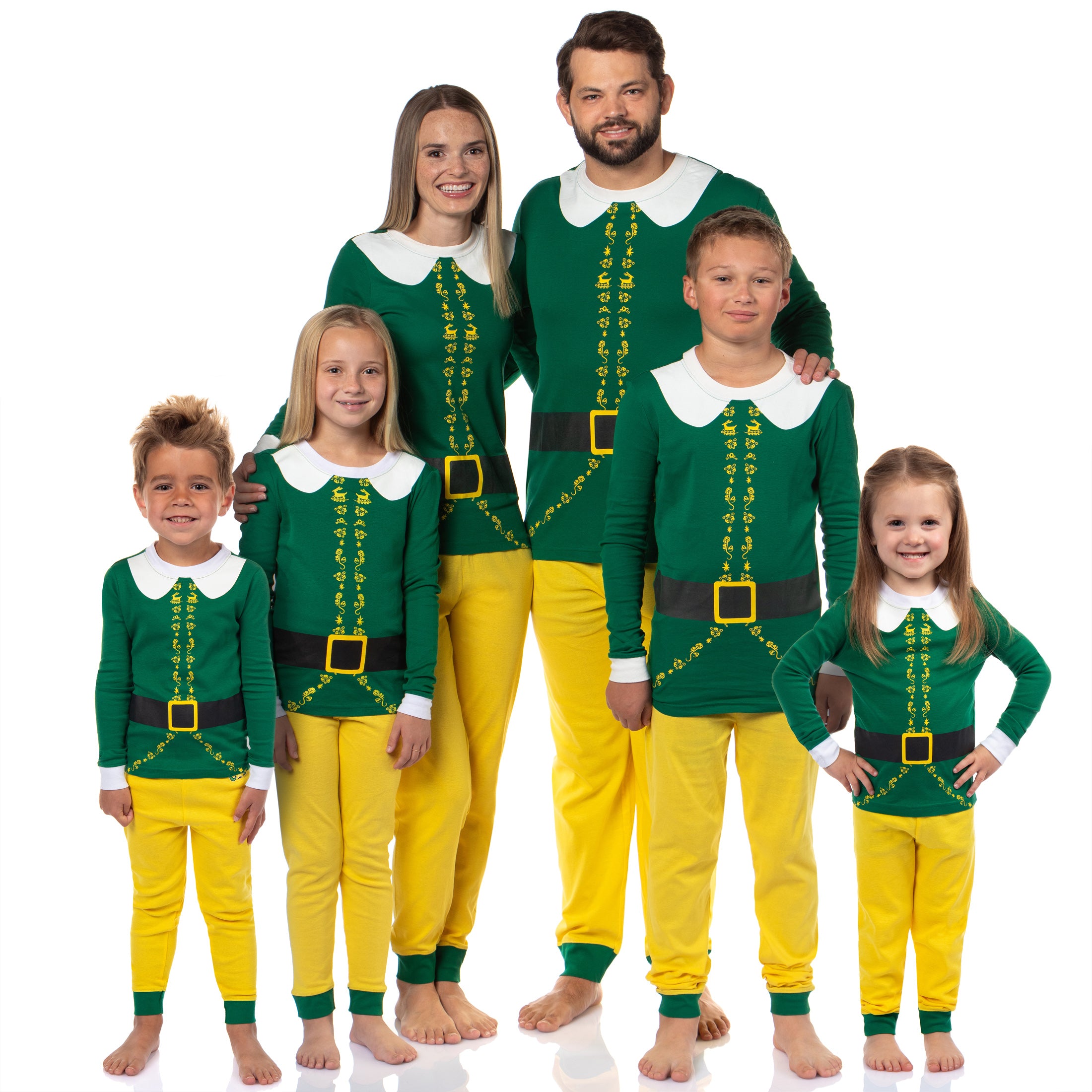 Matching Family Sleepwear Classic Character Tight Fit Long Sleeve Pajama Set