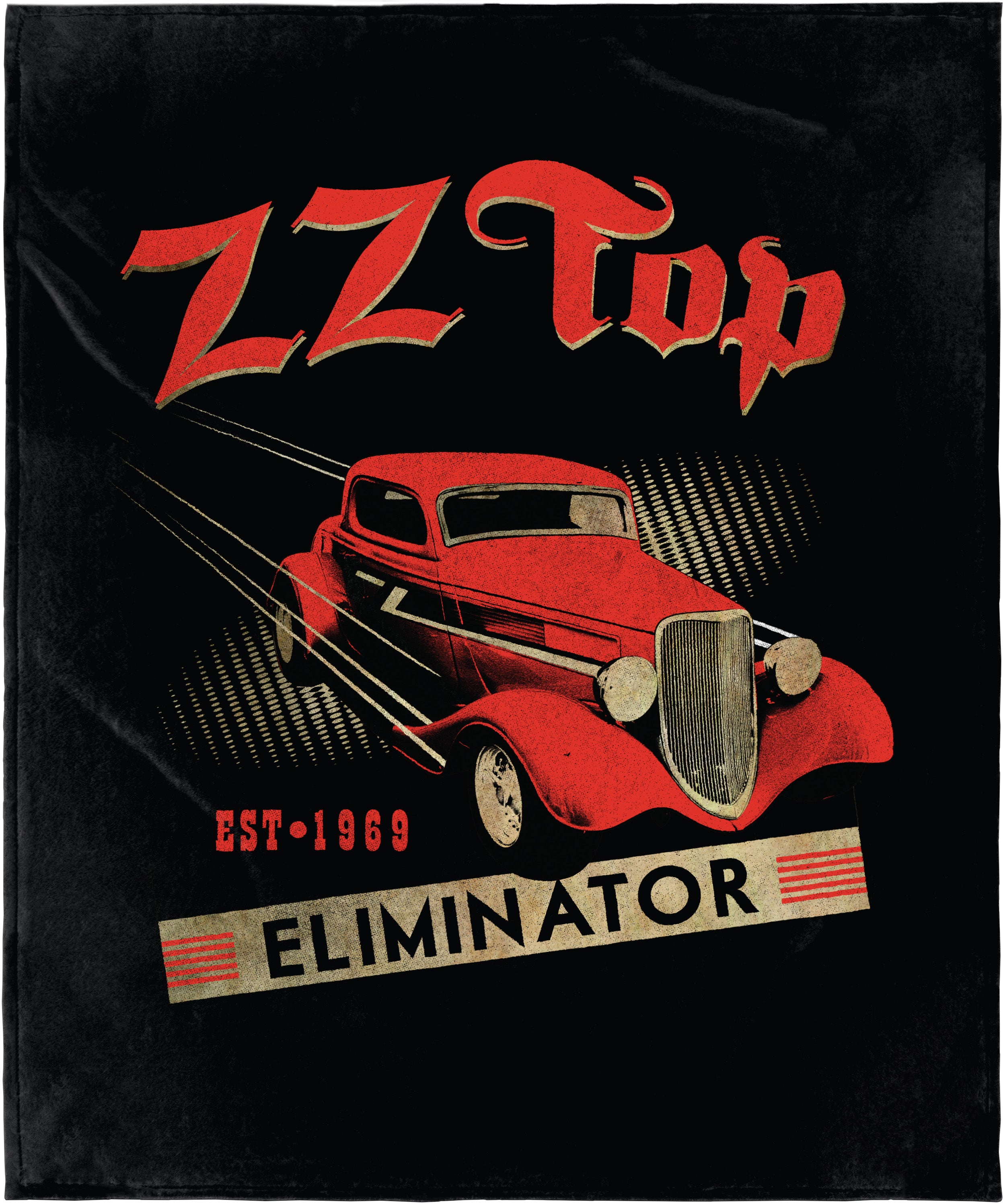 ZZ Top Blanket Eliminator EST 1969 Rock and Roll Music Band Fleece Throw Blanket