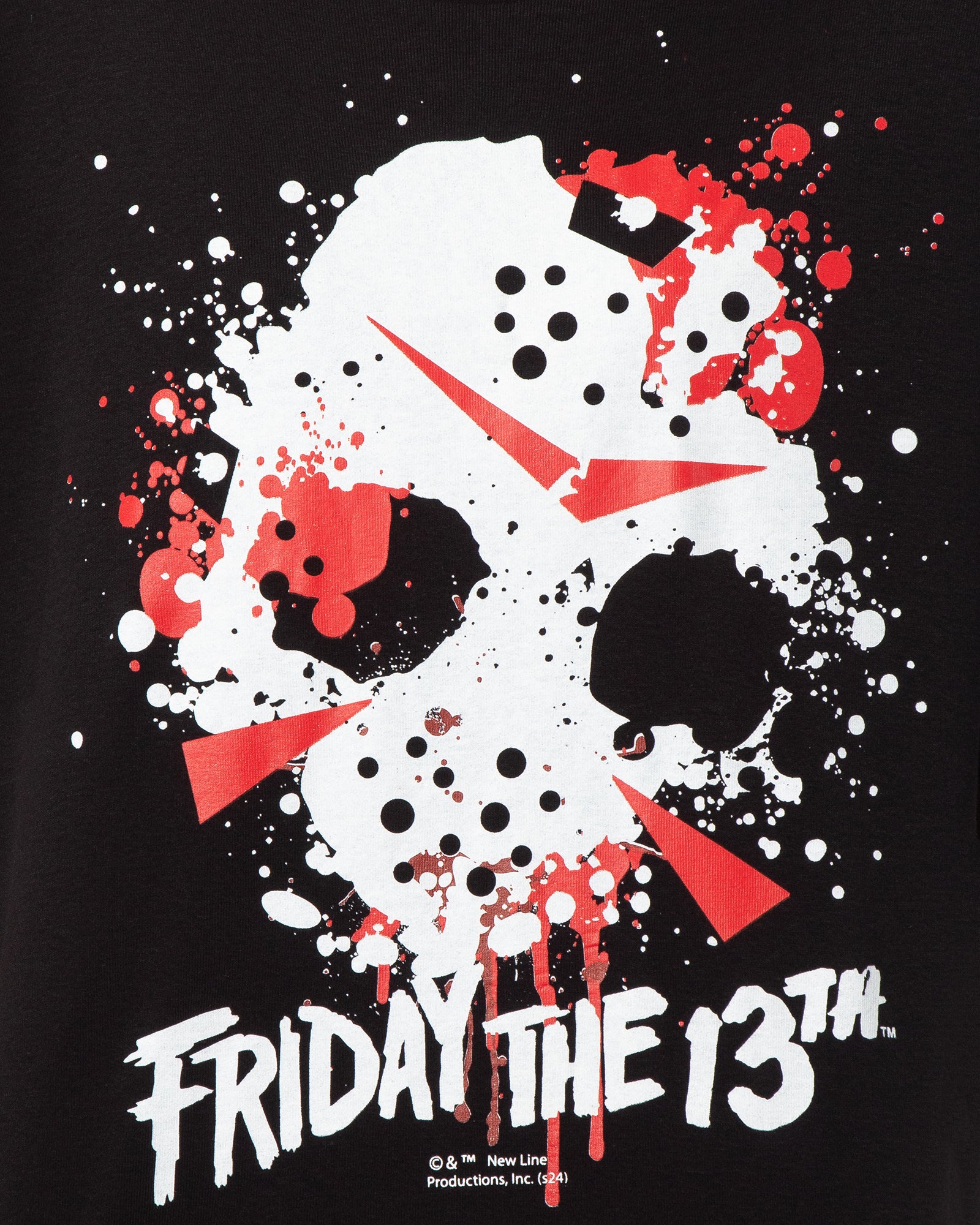 Friday The 13th Women's Jason Mask Nightgown Pajama Shirt Dress