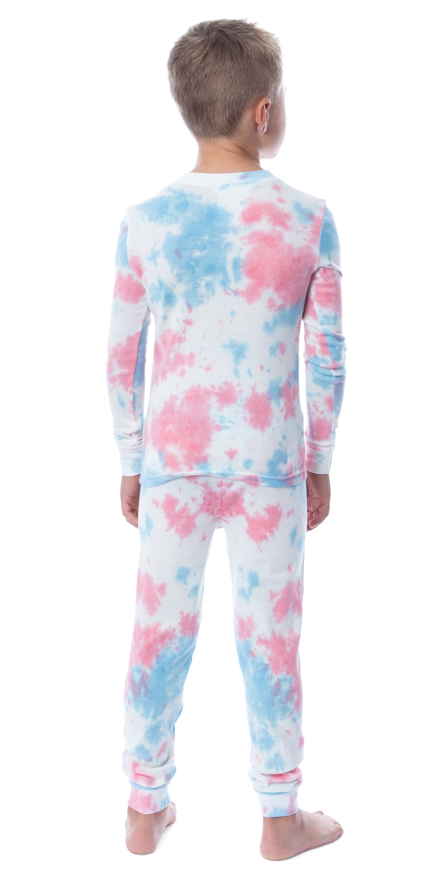 DC Comics Kids' Superhero The Flash Boys Girls Long Sleeve Shirt and Pants 2 Piece Tight Fit Youth Pajama Set