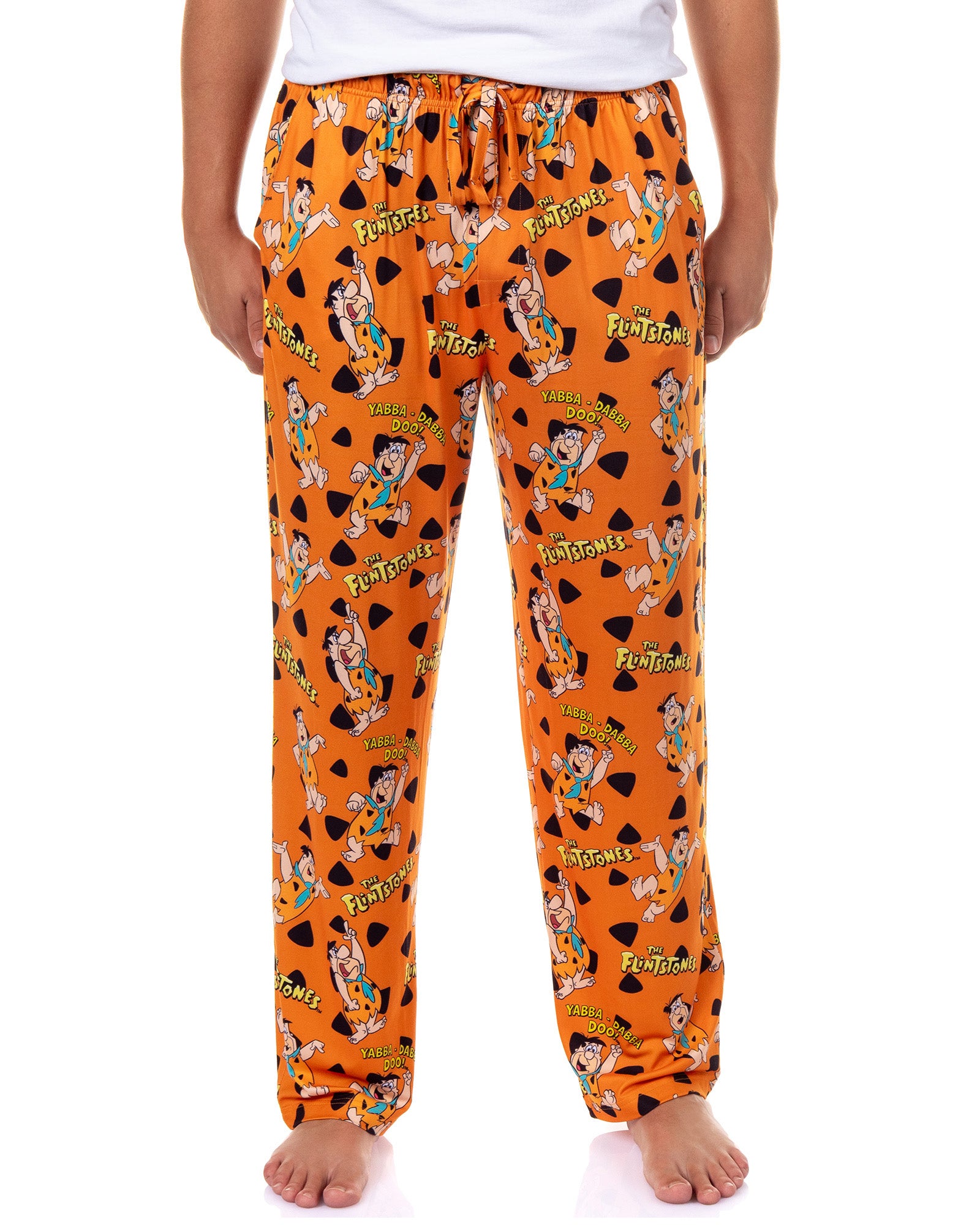 The Flintstones Men's Pajama Pants Fred Flintstone Sleep Lounge Bottoms