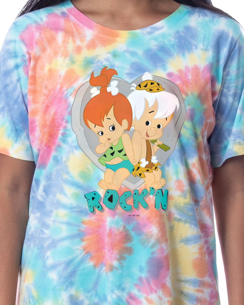 The Flintstones 1985 Womens' Pebbles Bamm-Bamm Nightgown Sleep Pajama