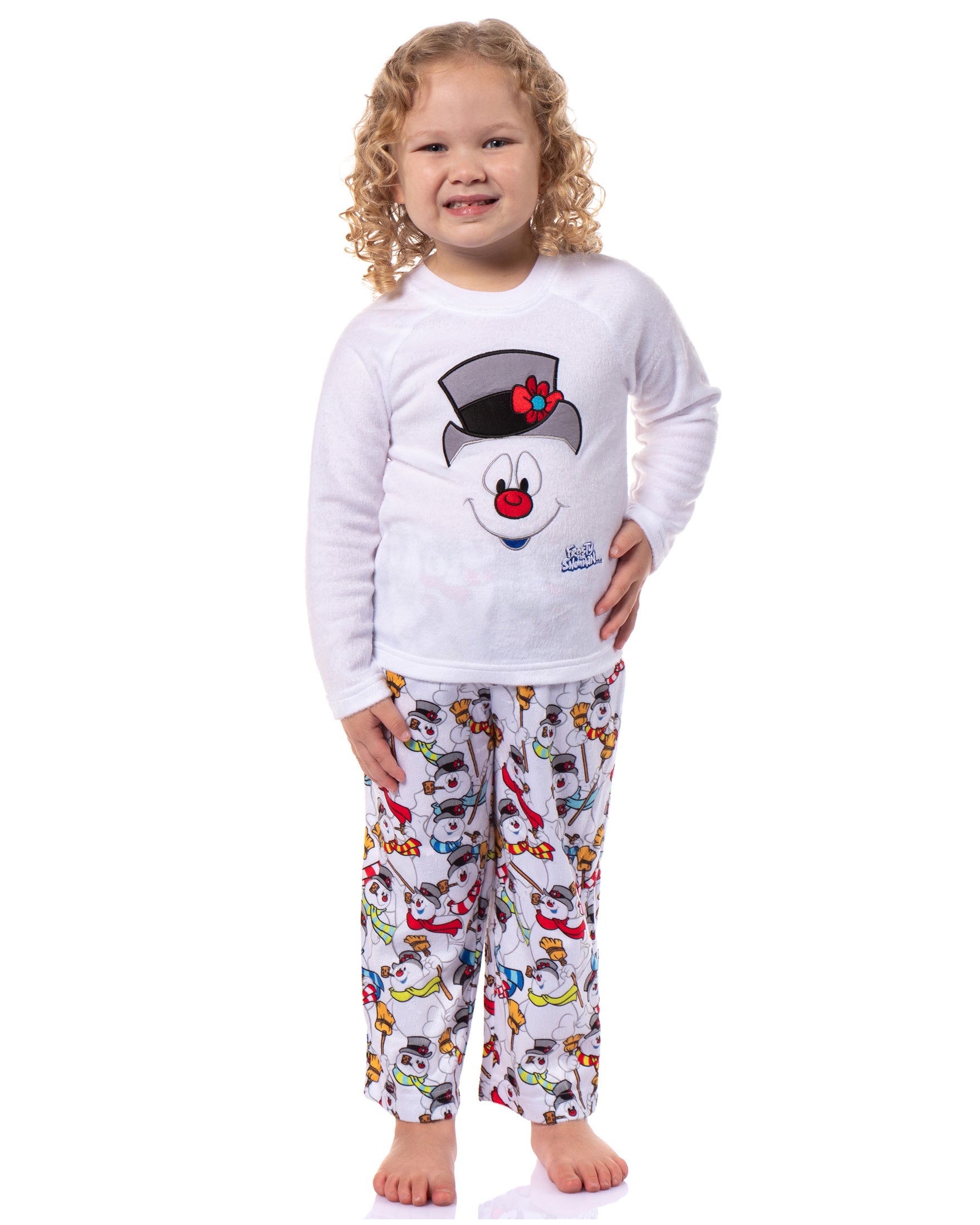 Frosty the Snowman Multiple Sizes Available Girl's Christmas Pajama Set