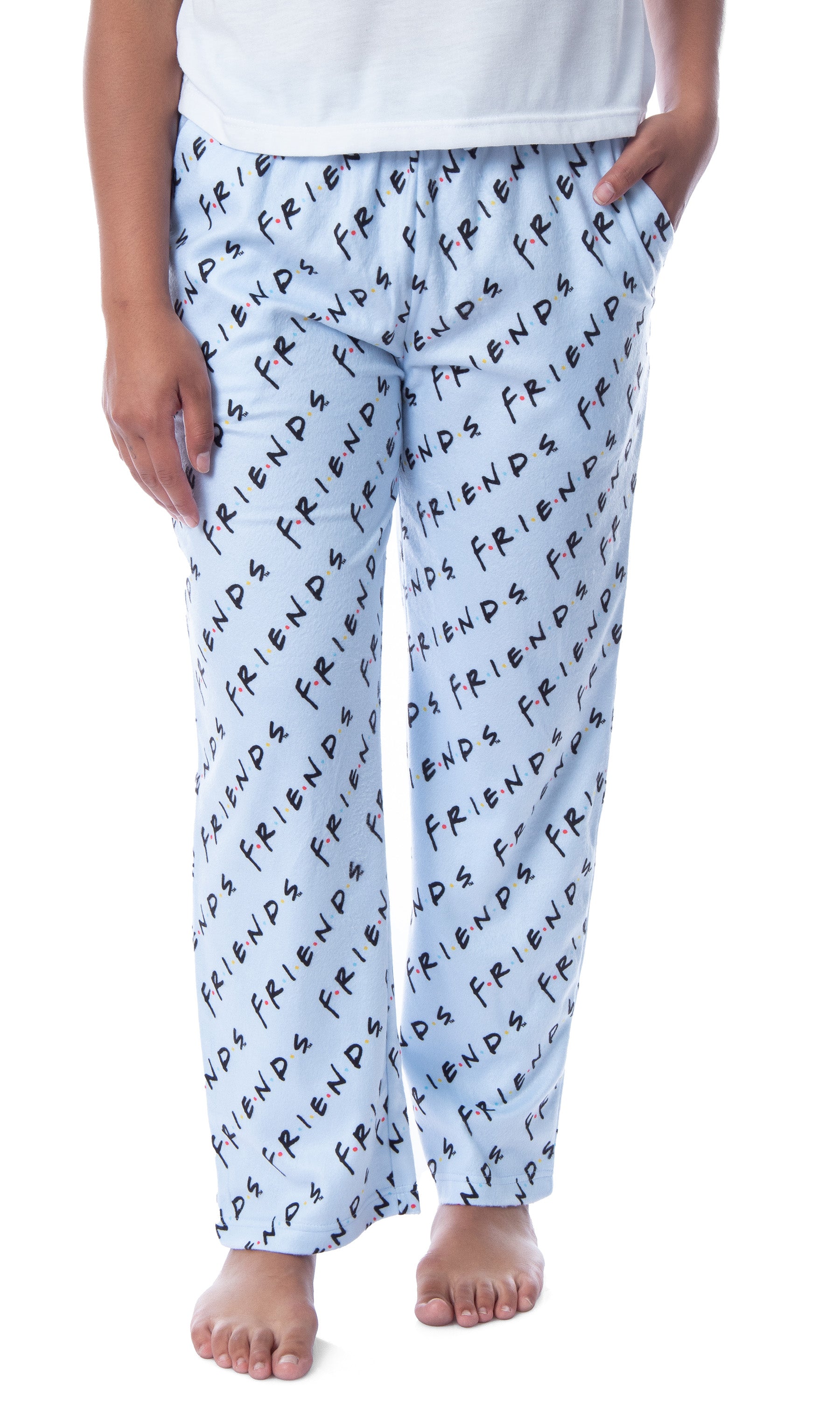 Friends The TV Series Womens' Classic Show Logo Pajama Pants Loungewear