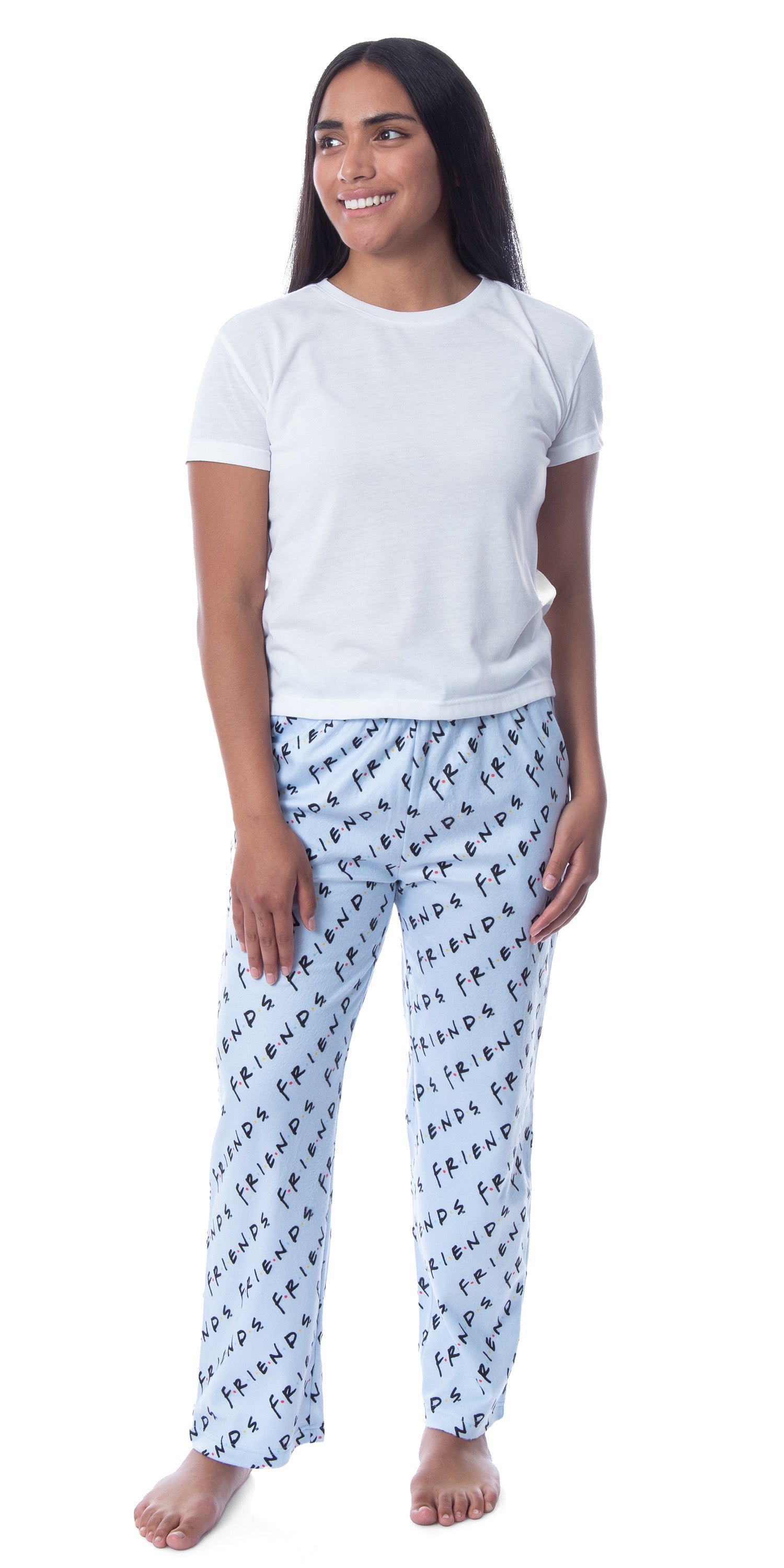 Friends The TV Series Womens' Classic Show Logo Pajama Pants Loungewear
