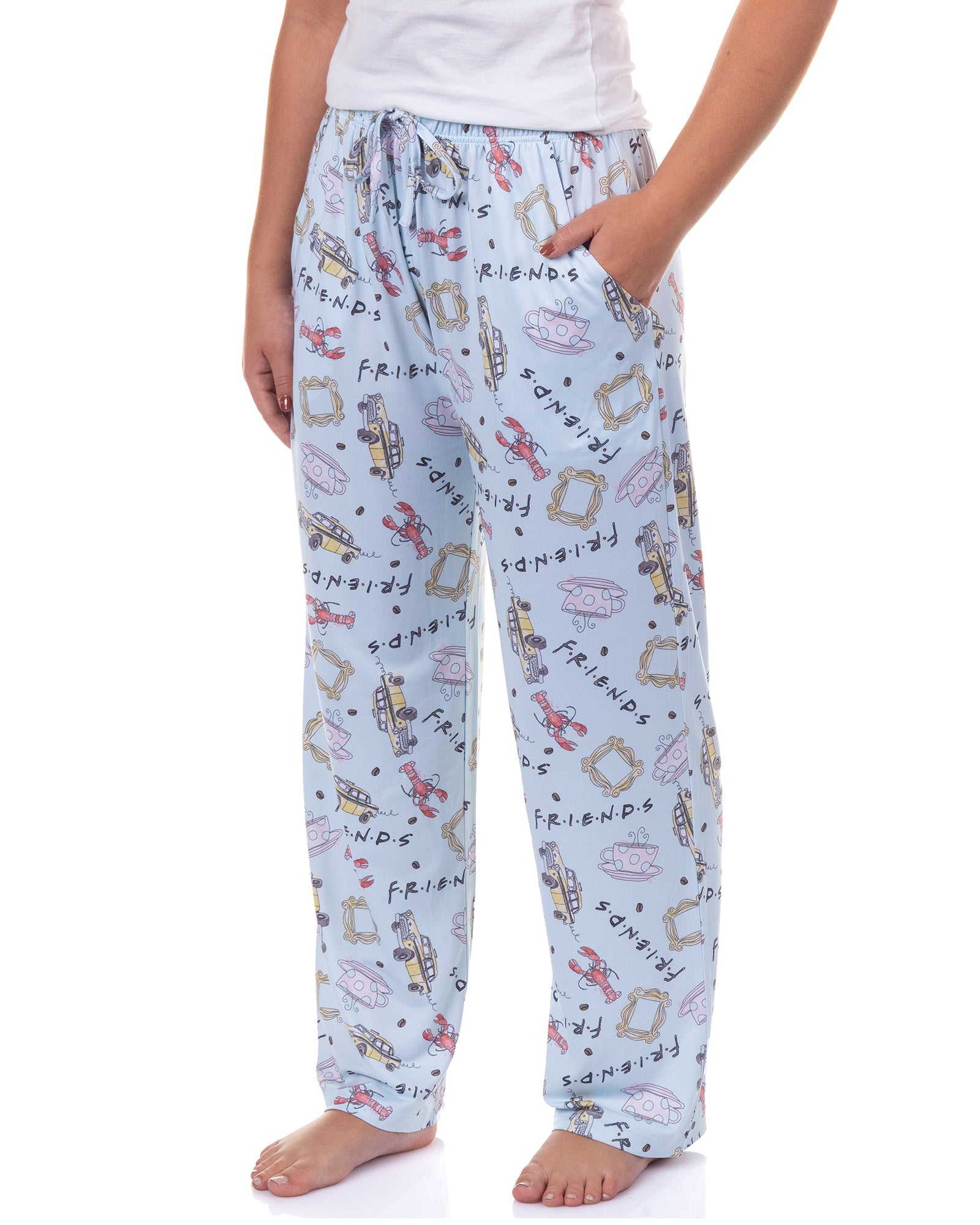 Friends Pajamas Women's Allover Design Lounge Sleep Pajama Pants