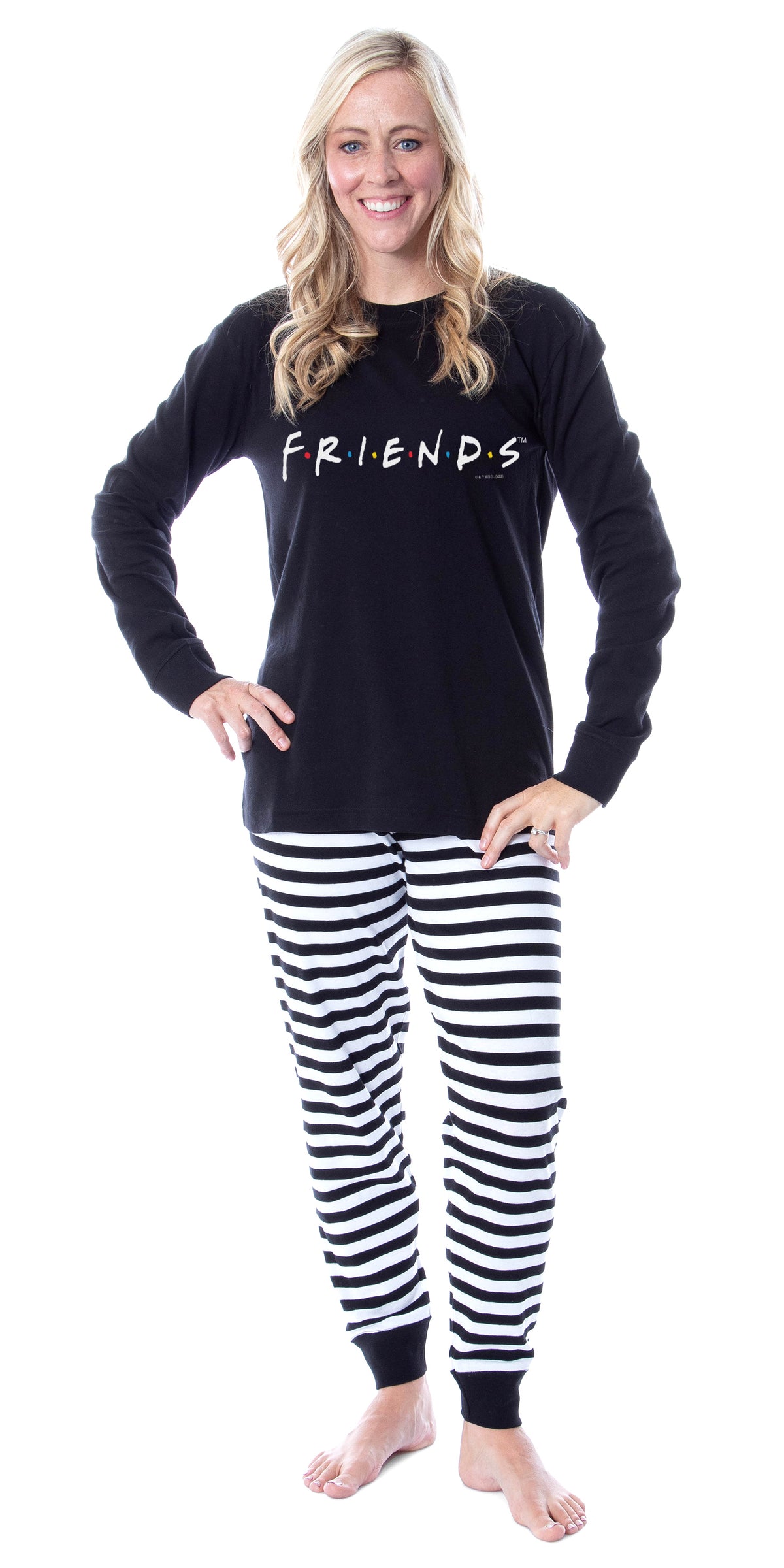 Friends TV Show Series Tight Fit Cotton Matching Family Pajama Set