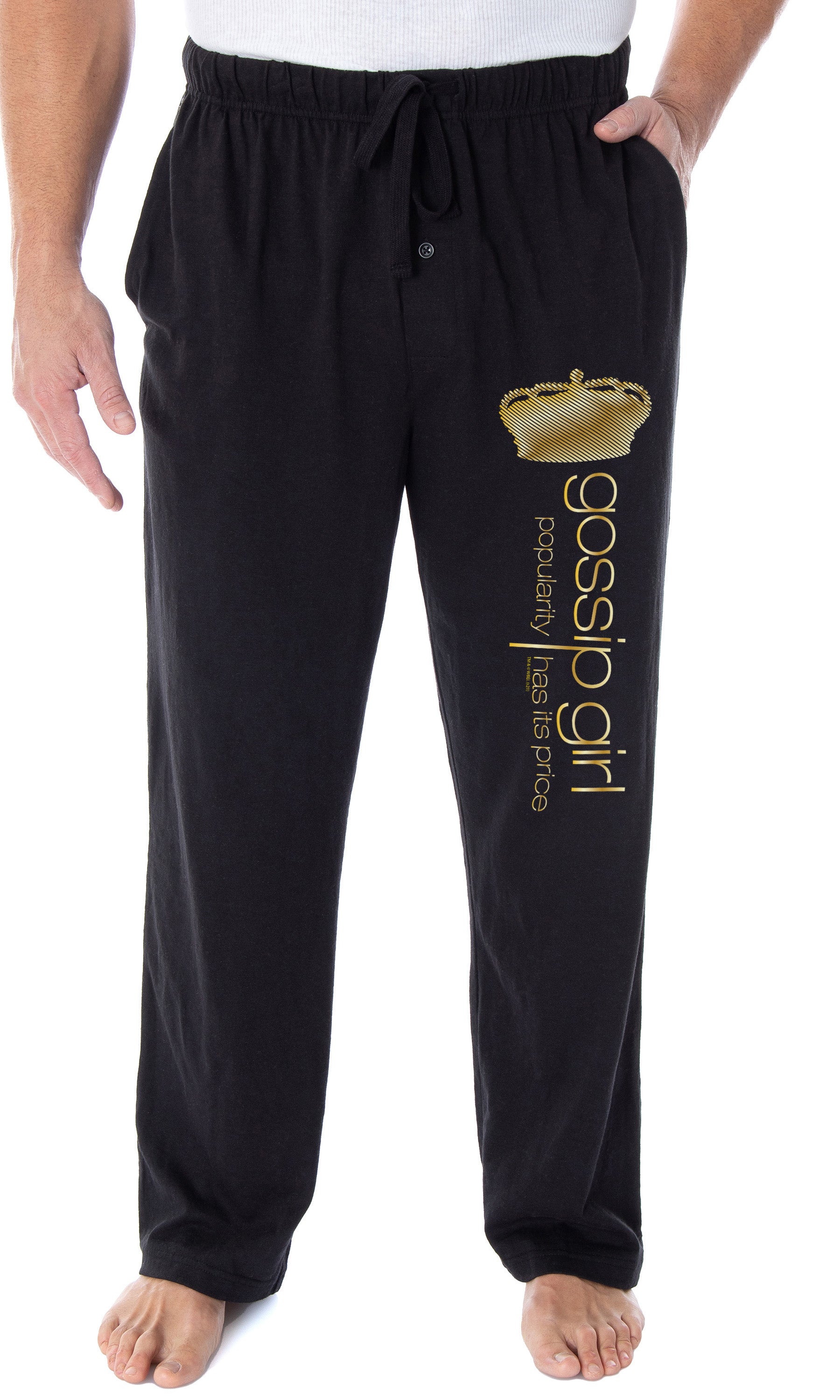 Gossip Girl TV Show Adult Pajama Pants Popularity Has Its Price Lounge Pants