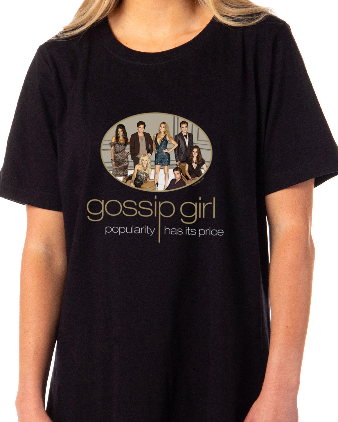 Gossip Girl Women's TV Show Popularity Has Its Price Nightgown Sleep Pajama Shirt