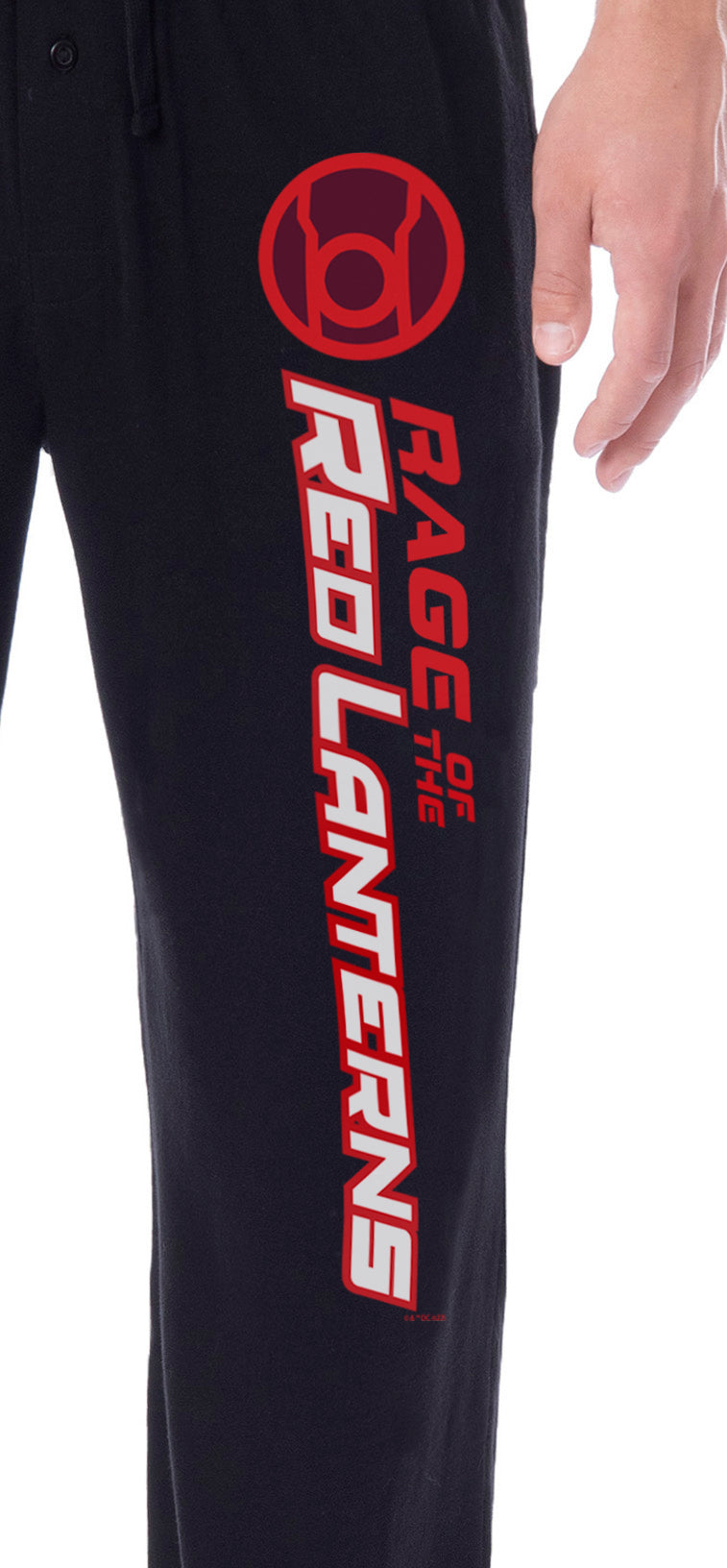 DC Comics Mens' Green Lantern Blackest Night Pajama Pants - All Corps