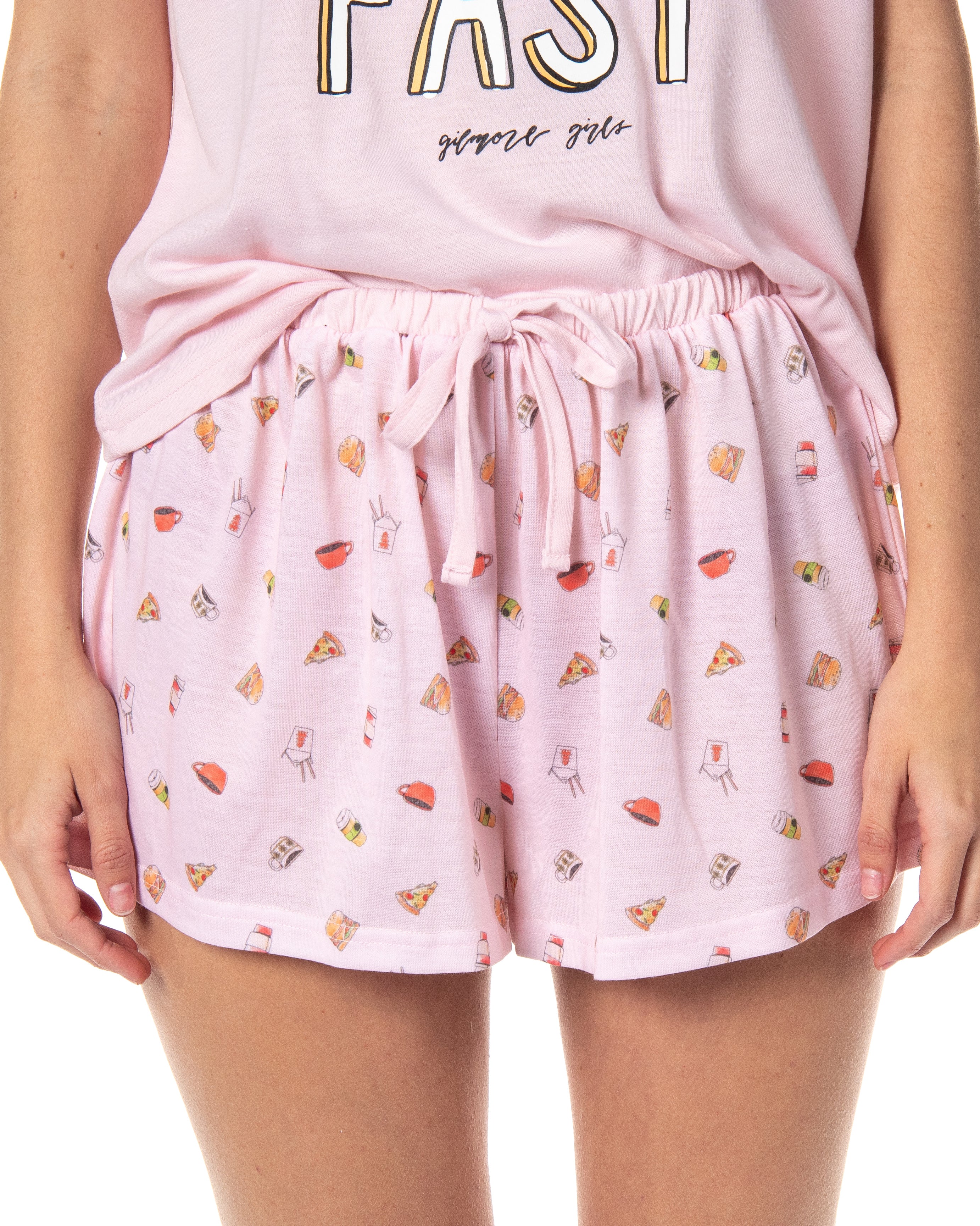 Gilmore Girls Womens' Coffee Life's Short Sleep Pajama Set Shorts