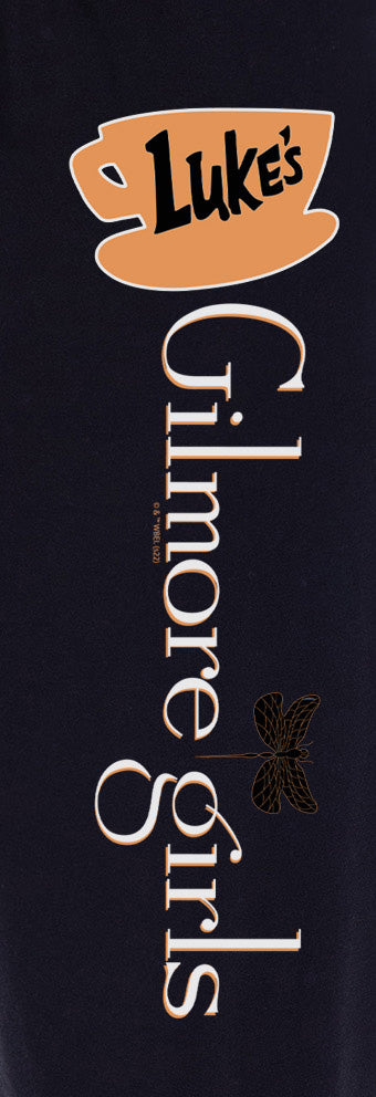 Gilmore Girls Womens' Luke's Diner Logo TV Show Sleep Pajama Pants