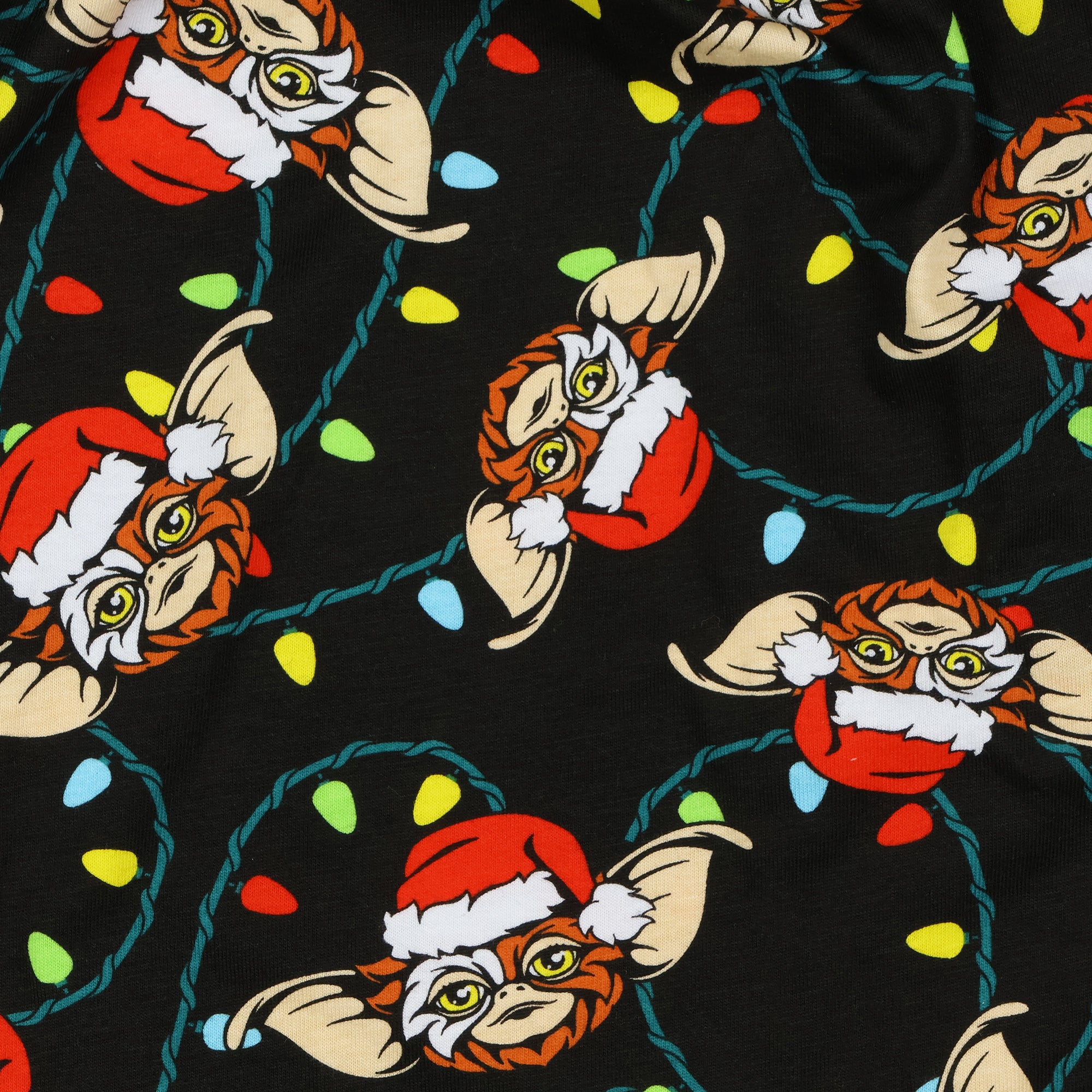 Gremlins Boxer Shorts Men's Gizmo Christmas Lights Santa Hat Underwear