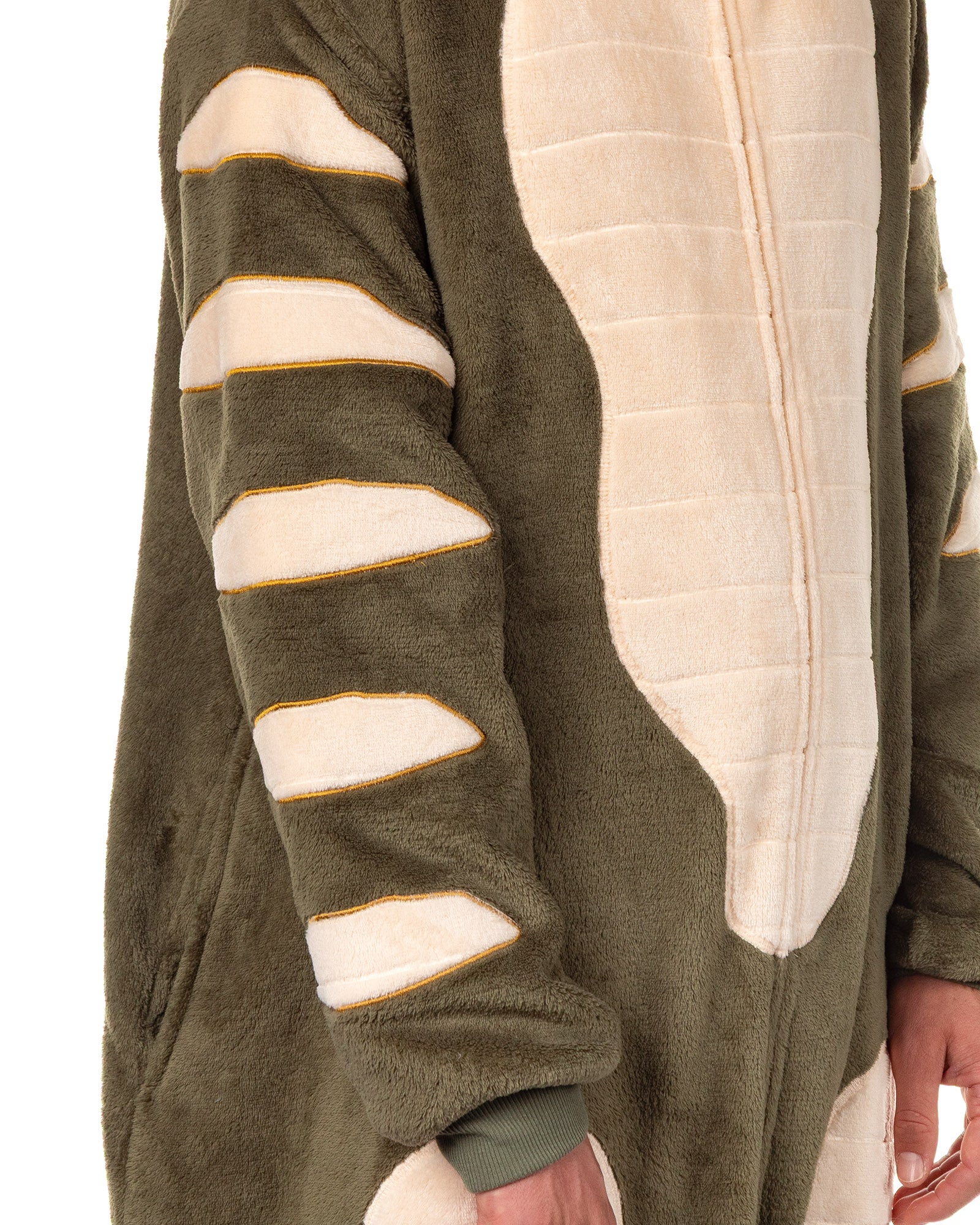Gremlins Kigurumi Stripe Men's Union Suit Hooded Costume Pajamas (L/XL)