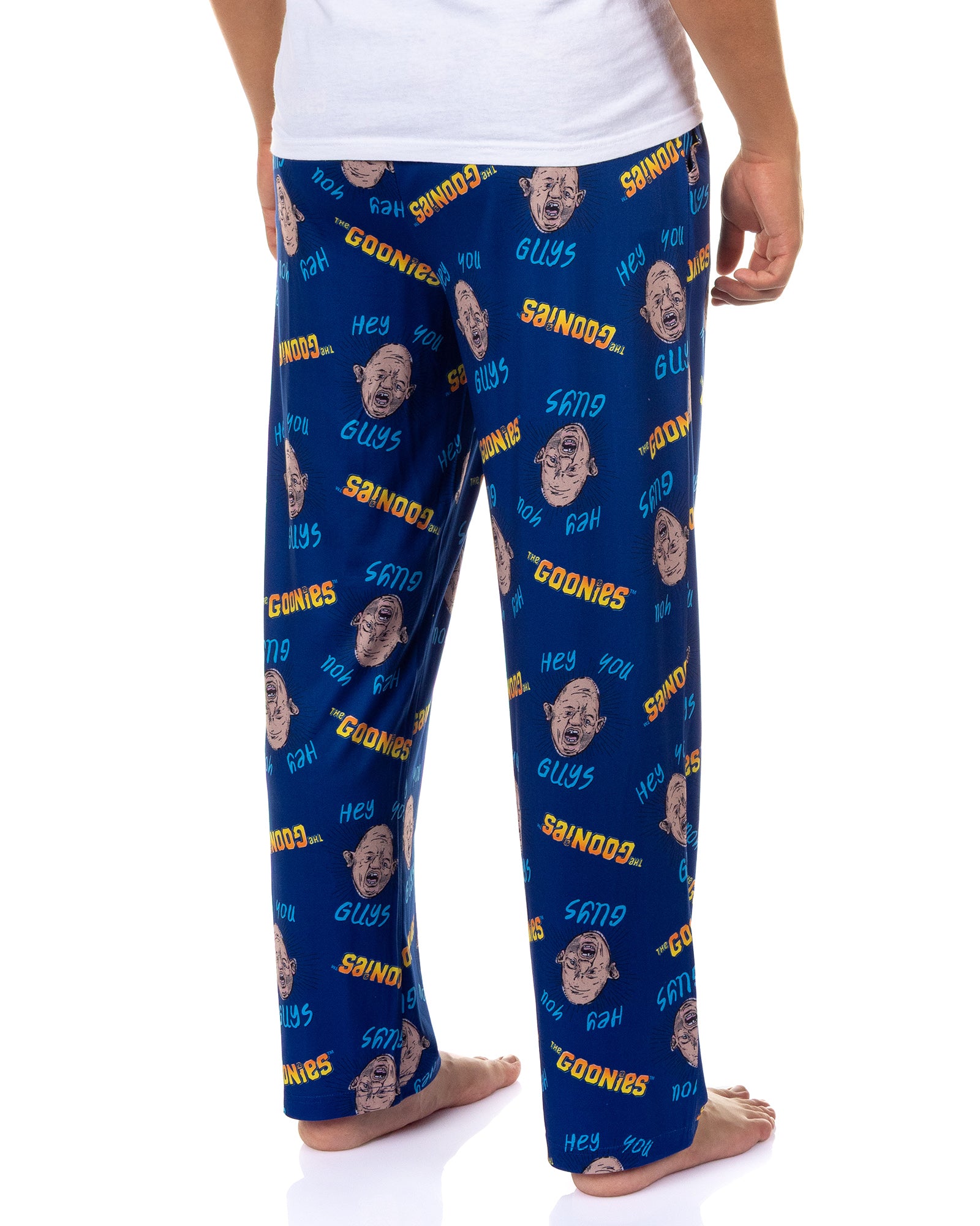The Goonies Men's Pajama Pants Hey You Guys Sloth Sleep Lounge Bottoms