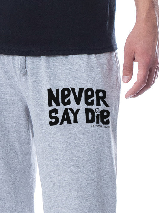 The Goonies Mens' Movie Skull Map Never Say Die Jogger Sleep Pajama Set