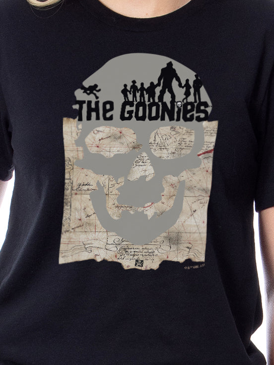 The Goonies Womens' Movie Skull Map Never Say Die Sleep Pajama Set